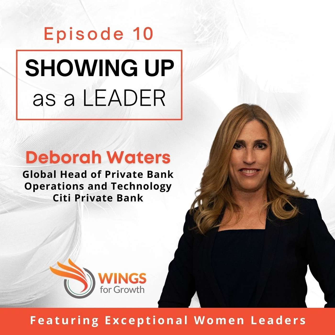 Ep.10 Deborah Waters, Managing Director at Citi (Global Head of Private Bank Operations & Technology, Cross Product and ICG O&T Diversity)