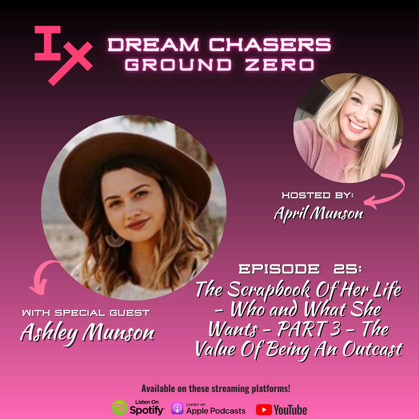 DCGZ 25: Ashley Munson - The Scrapbook Of Her Life - Who and What She Wants - A Series PART 3 - The Value Of Being An Outcast