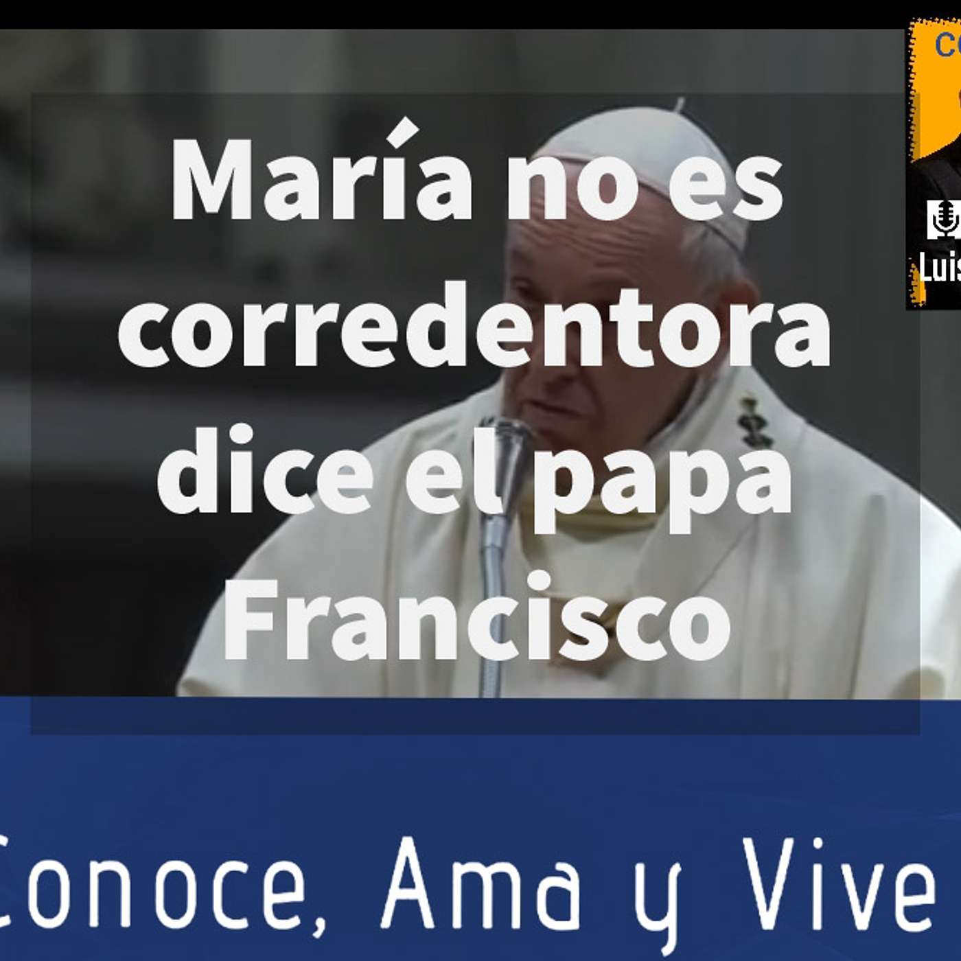 Episodio 131: 🚫 María no es corredentora dice el Papa Francisco 😱 episode artwork