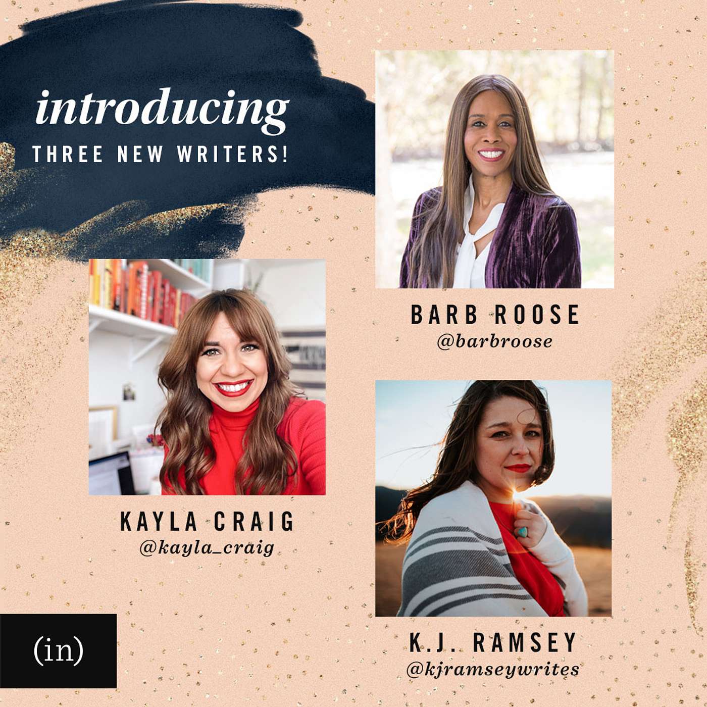 Introducing Three New (in)courage Contributors!