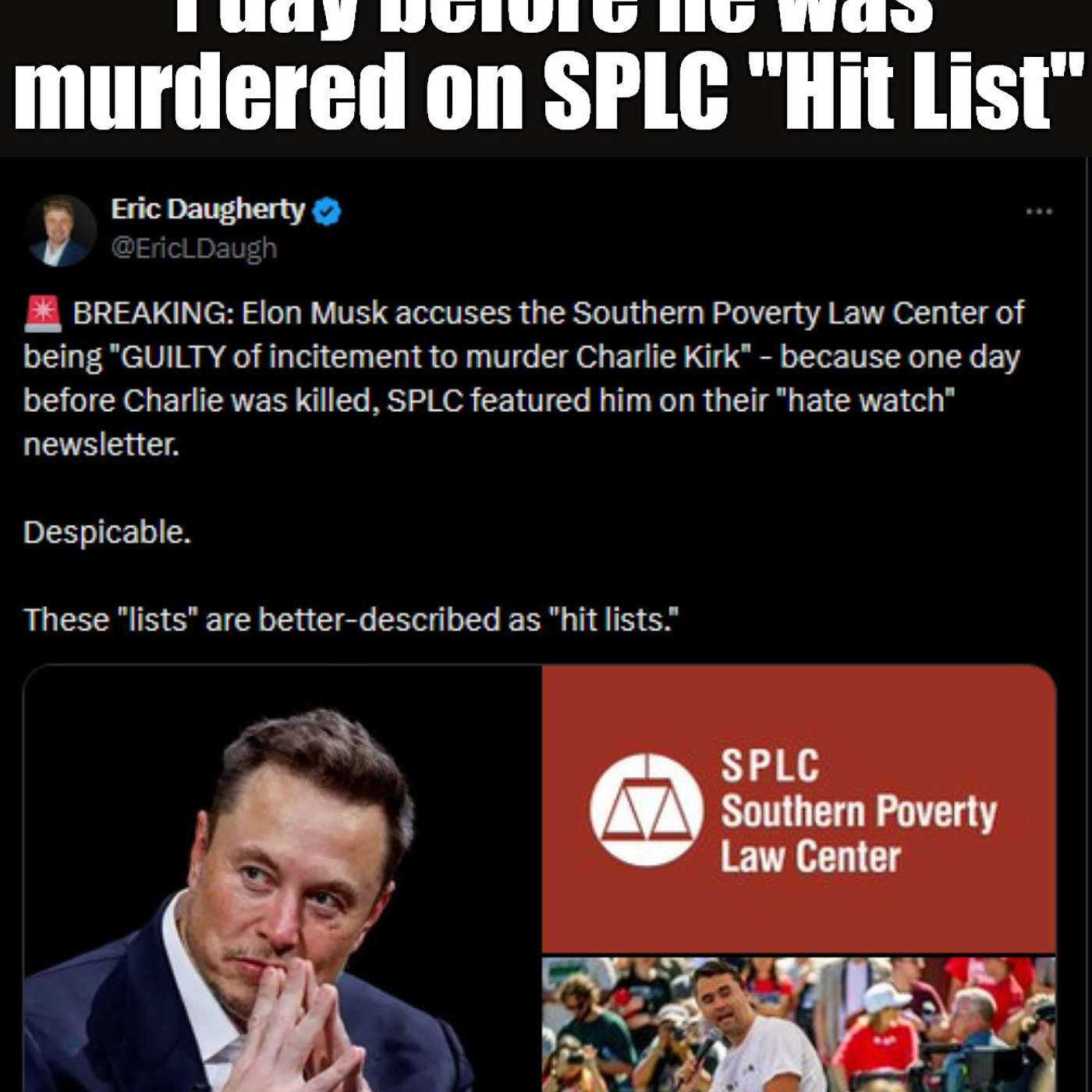 SPLC's racist hatred