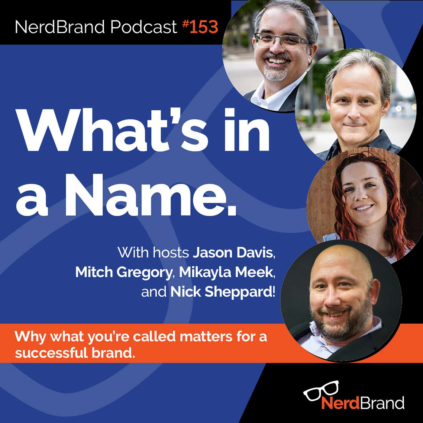 EP153: What's in a Name: Why what you are called matters for a successful brand. episode artwork
