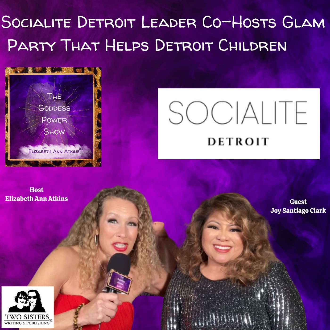 SOCIALITE DETROIT PARTY: Meet Joy Santiago Clark, Celebrating to Build New Playgrounds for Children