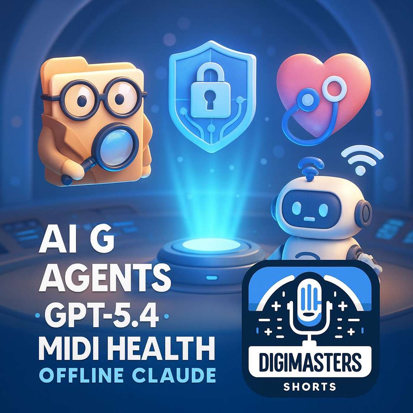 Google Gemini's secret agent tab, OpenAI's cyber-permissive GPT-5.4, Midi Health's AI menopause revolution, Anthropic's offline Claude automations explode AI boundaries episode artwork