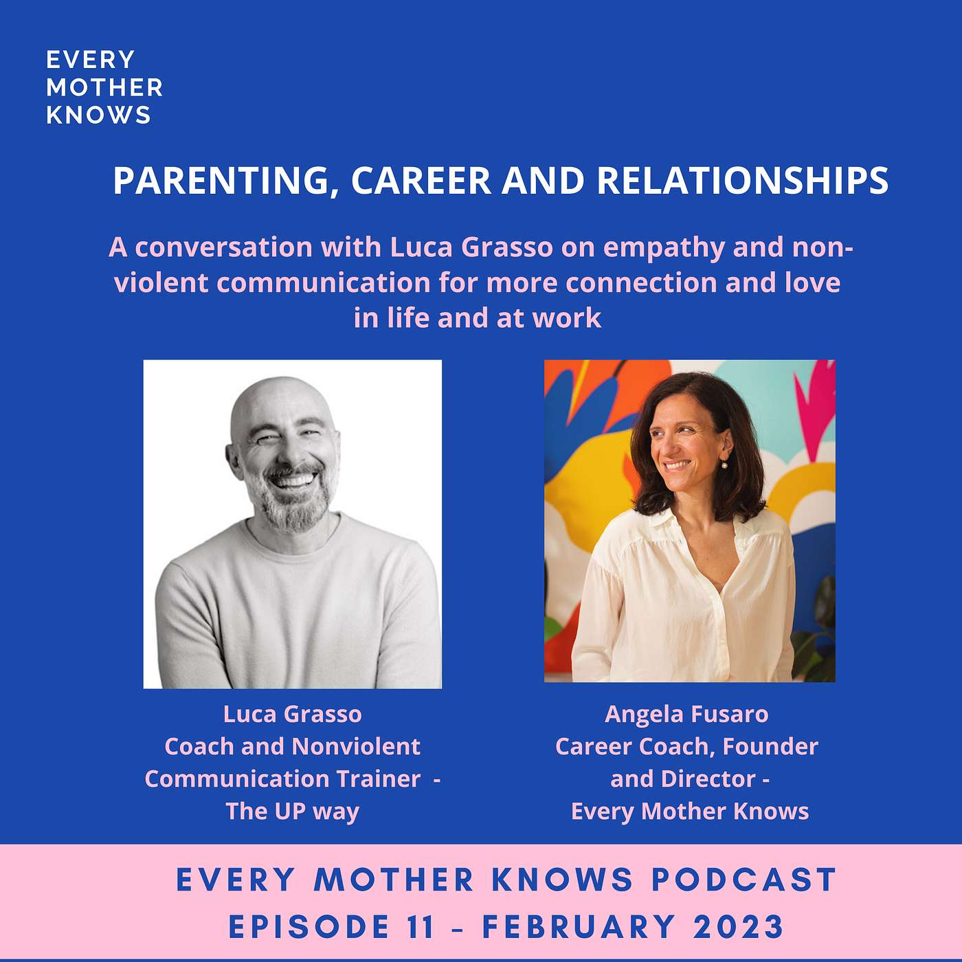Parenting, Career and Relationships: A conversation with Luca Grasso on empathy and non-violent communication for more connection and love in life and at work Parenting, Career and Relationships: A conversation with Luca Grasso on empathy and non-violent communication for more connection and love in life and at work
