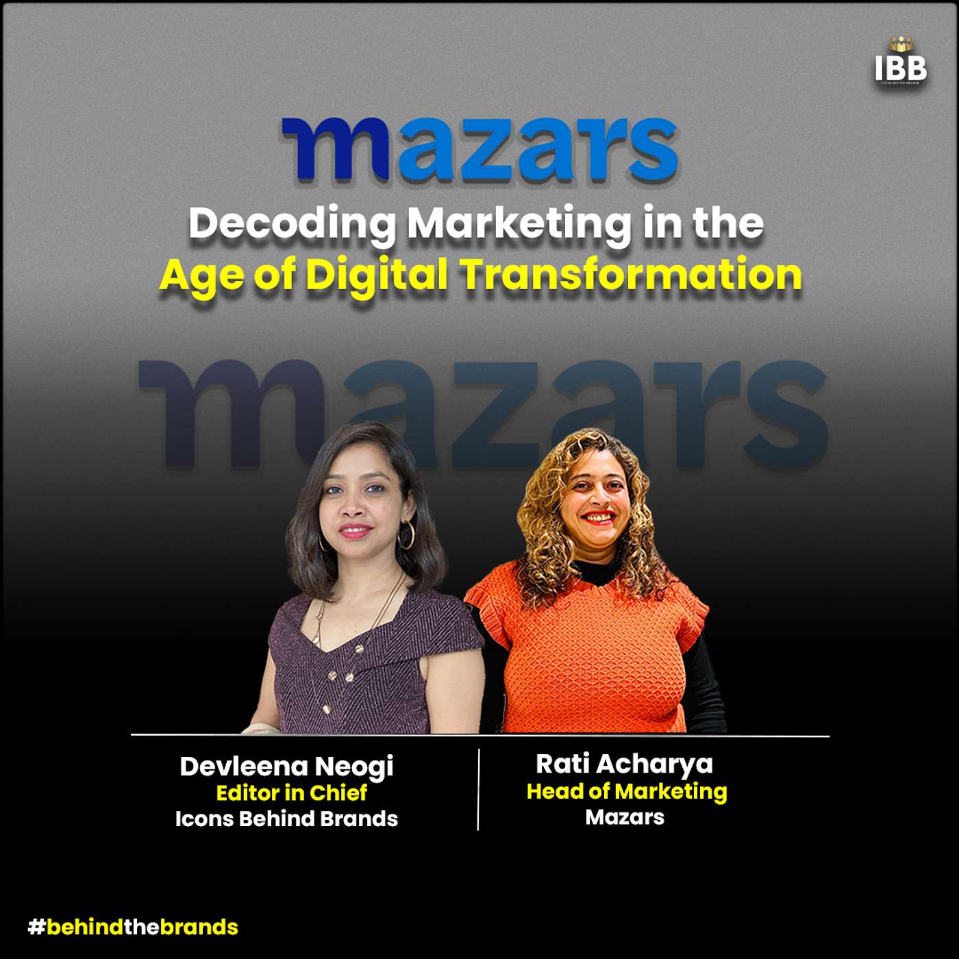 Unveiling the Future of Professional Services Marketing: A Glimpse into our Talk with Rati Acharya | Icons Behind Brands