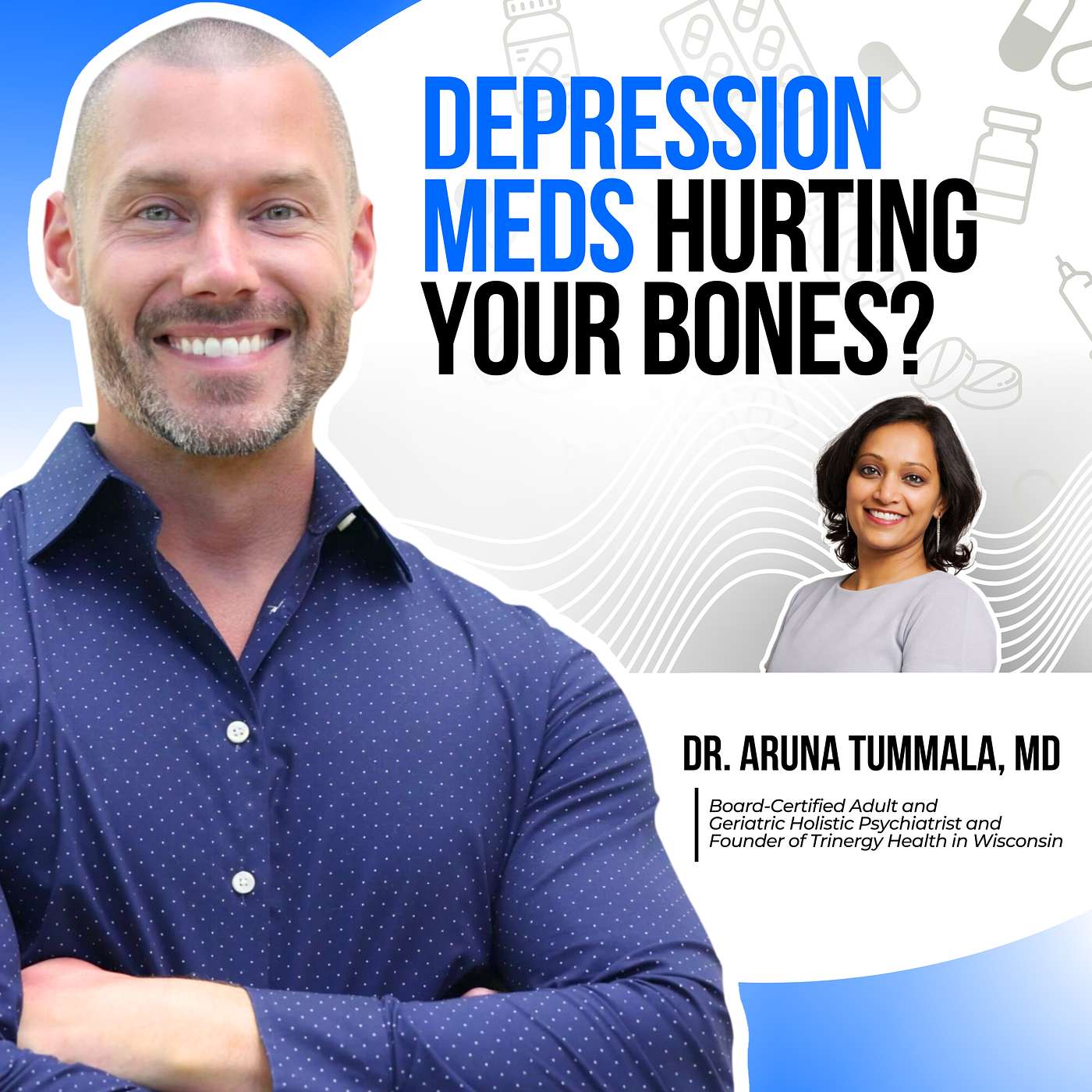 # 156 What Psychiatry Didn’t Tell Women About Bone Loss & Antidepressants w/ Dr. Aruna Tummala, MD + BoneCoach™