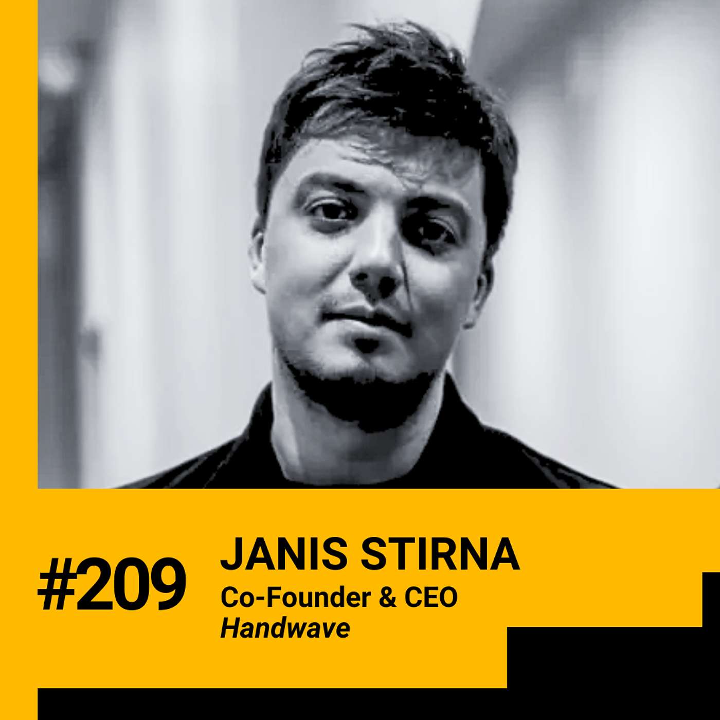 209. No Cards, No Phones, Just Your Hand: How Handwave Raised €4.2M to Build the Future of Payments With Palm Biometrics w/ Janis Stirna
