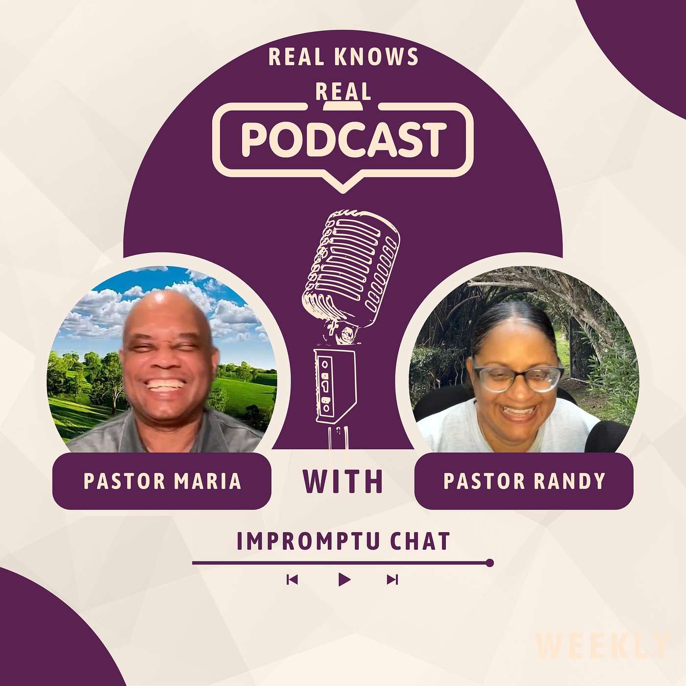 IMPROMPTU CHAT - HOLD THE LINE ...  CRY ALOUD! - APRIL 17, 2023 -  Pastor Maria with Pastor Randy