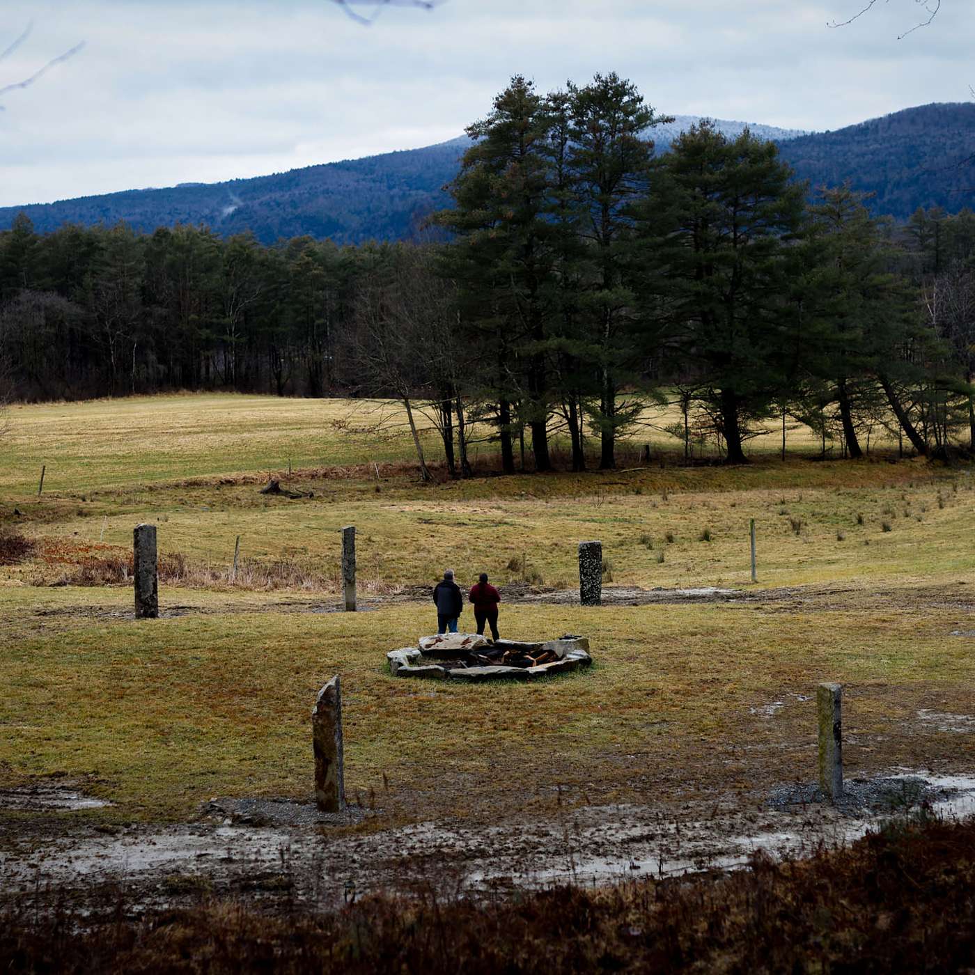 Magickal Anniversary - Stone circle - Orford , NH