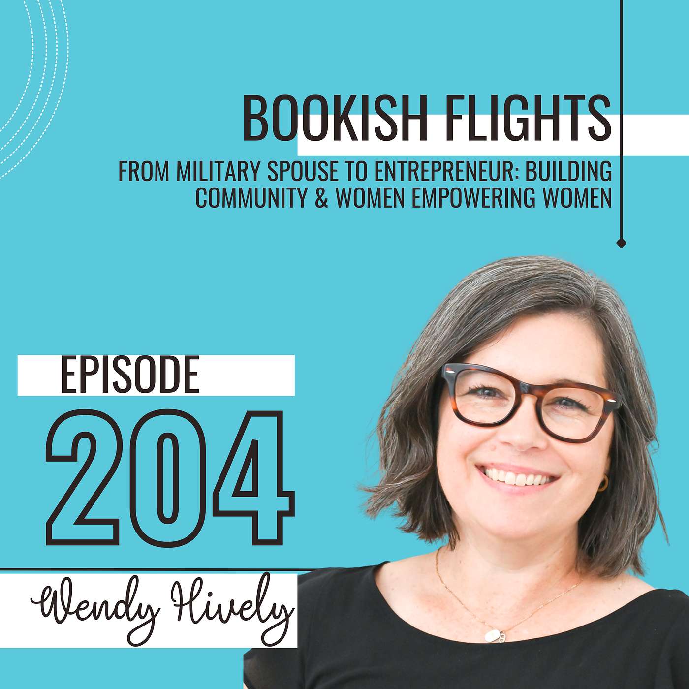 From Military Spouse to Entrepreneur: Building Community & Women Empowering Women with Wendy Hively (E204)
