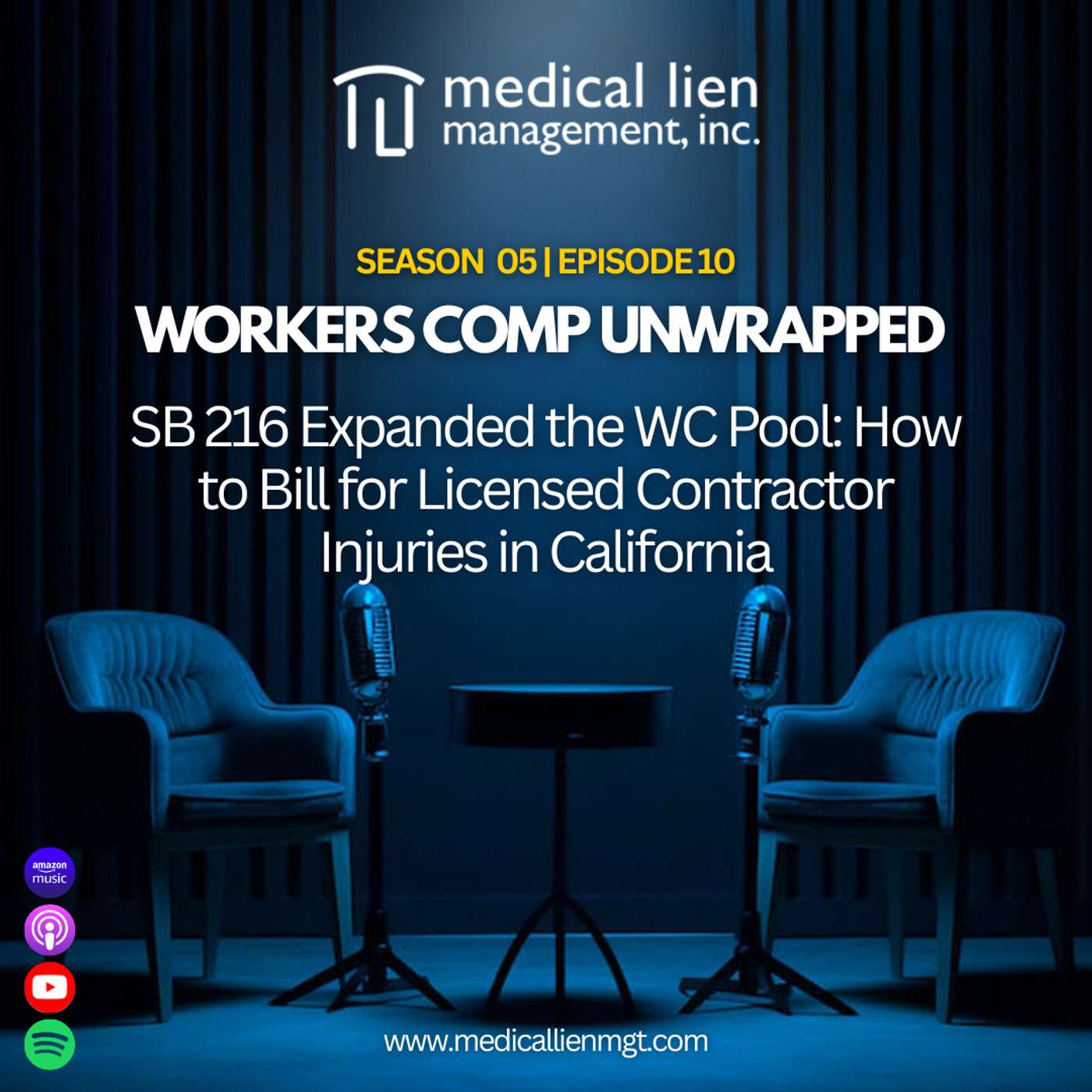 Workers Comp Unwrapped Episode 510: SB 216 Expanded the WC Pool: How to Bill for Licensed Contractor Injuries in California