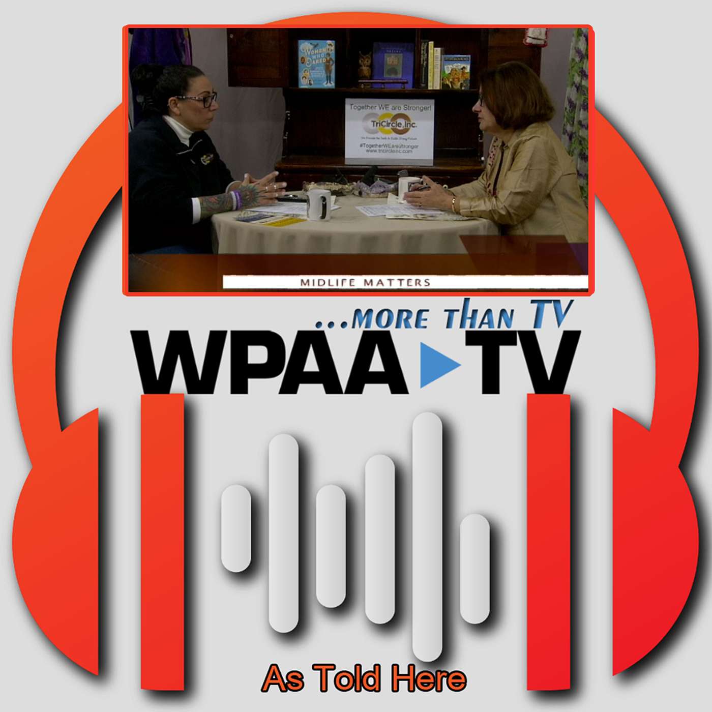 As Told Here | More than TV | WPAA-TV | In studioW