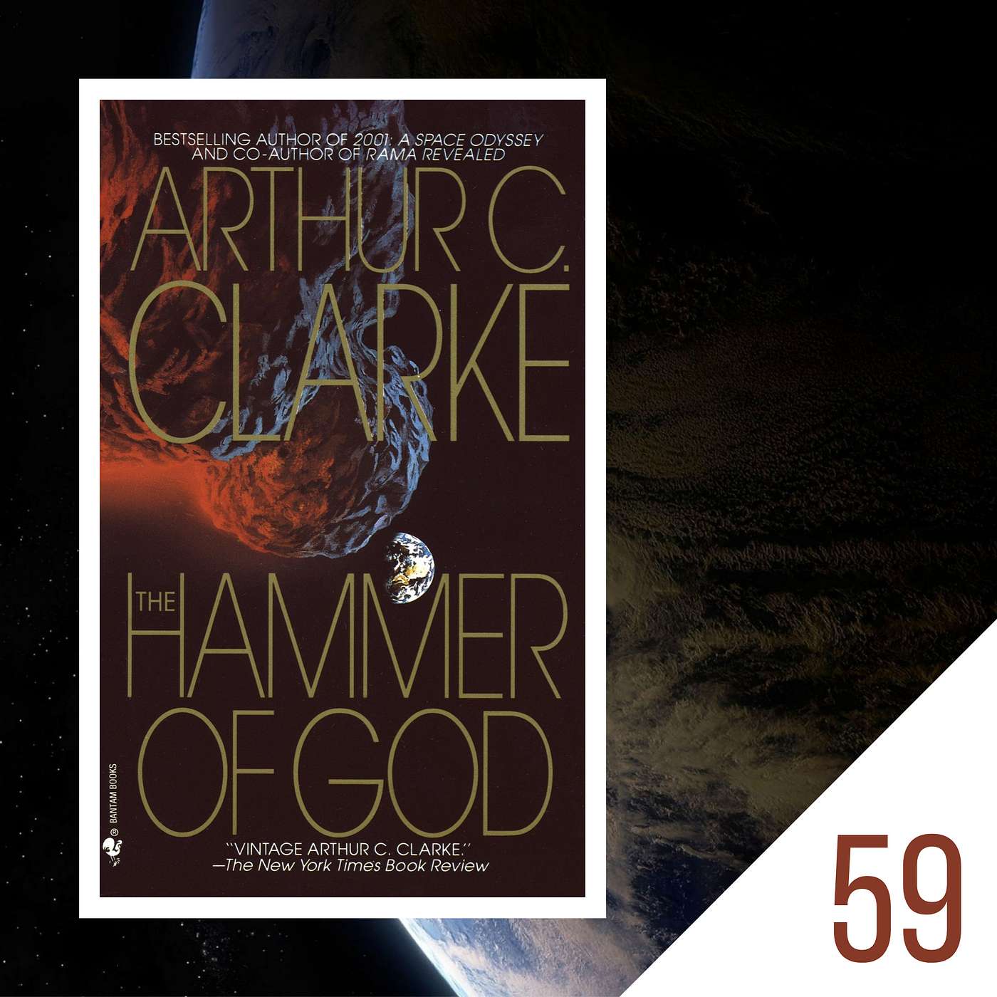 #59 Read This: The Hammer of God (1993) by Arthur C. Clarke