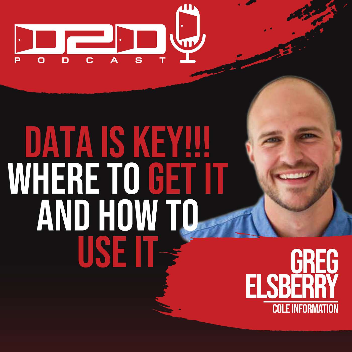 Greg Elsberry - Data Is Key; Where To Get It And How To Use It