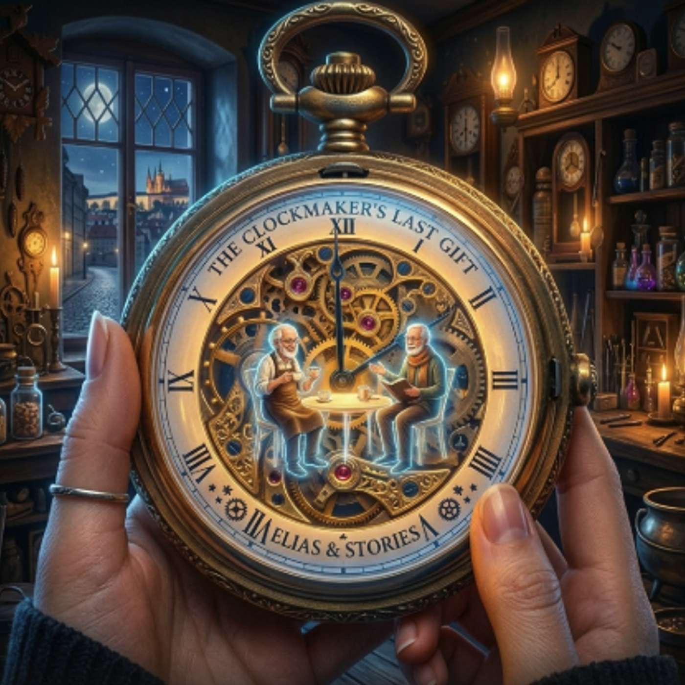 755. El abuelo y el relojero (Praga)