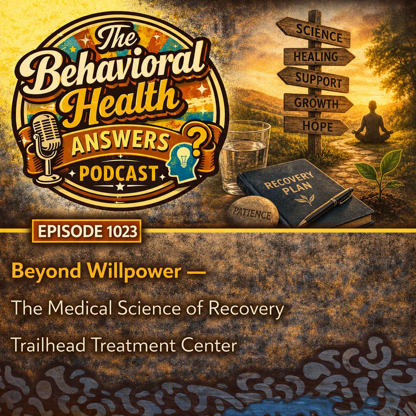 Episode 1023: Beyond Willpower - The Medical Science of Recovery | Trailhead Treatment Center episode artwork