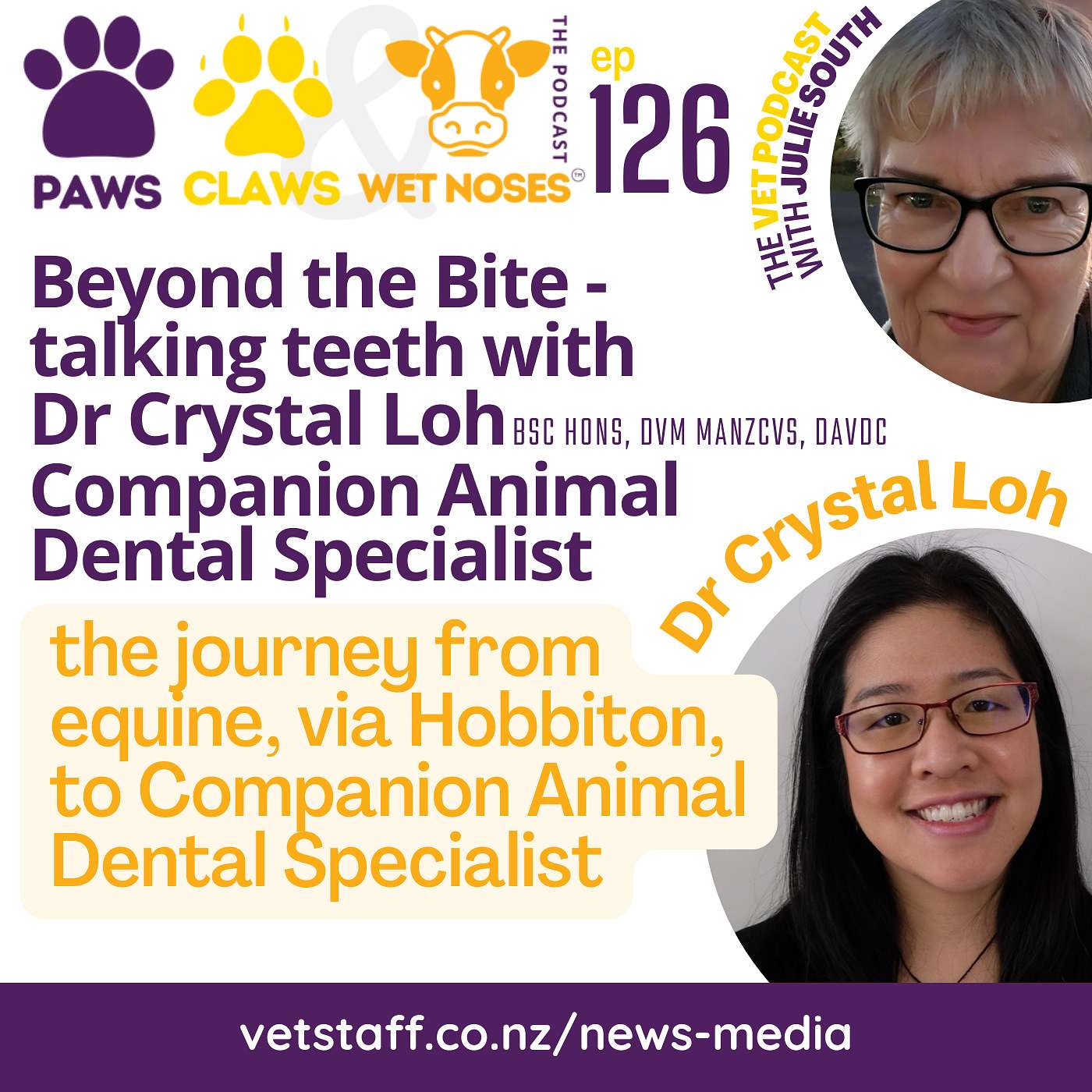 Beyond the Bite - talking teeth with Dr Crystal Loh - Companion Animal Dental Specialist