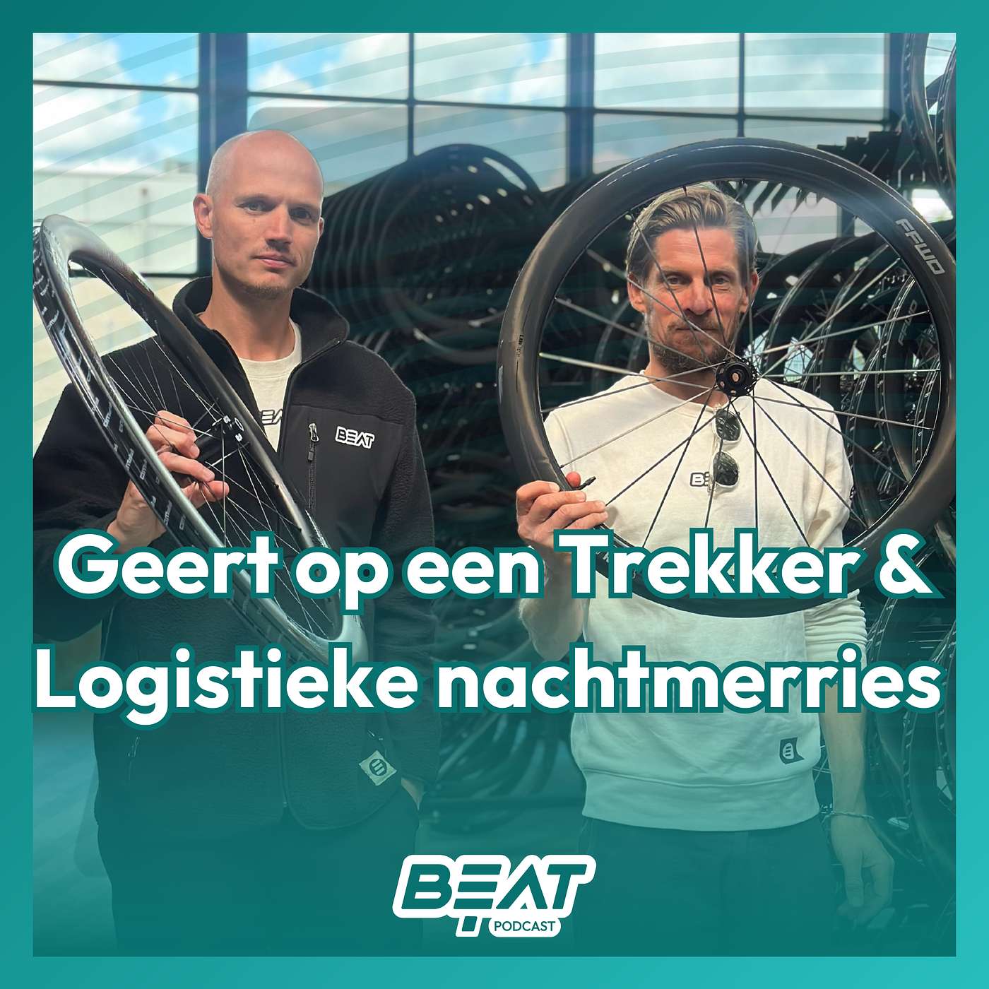 'Waarom Geert op een trekker rijdt en logistiek soms een nachtmerrie is' Thijs & Geert #4