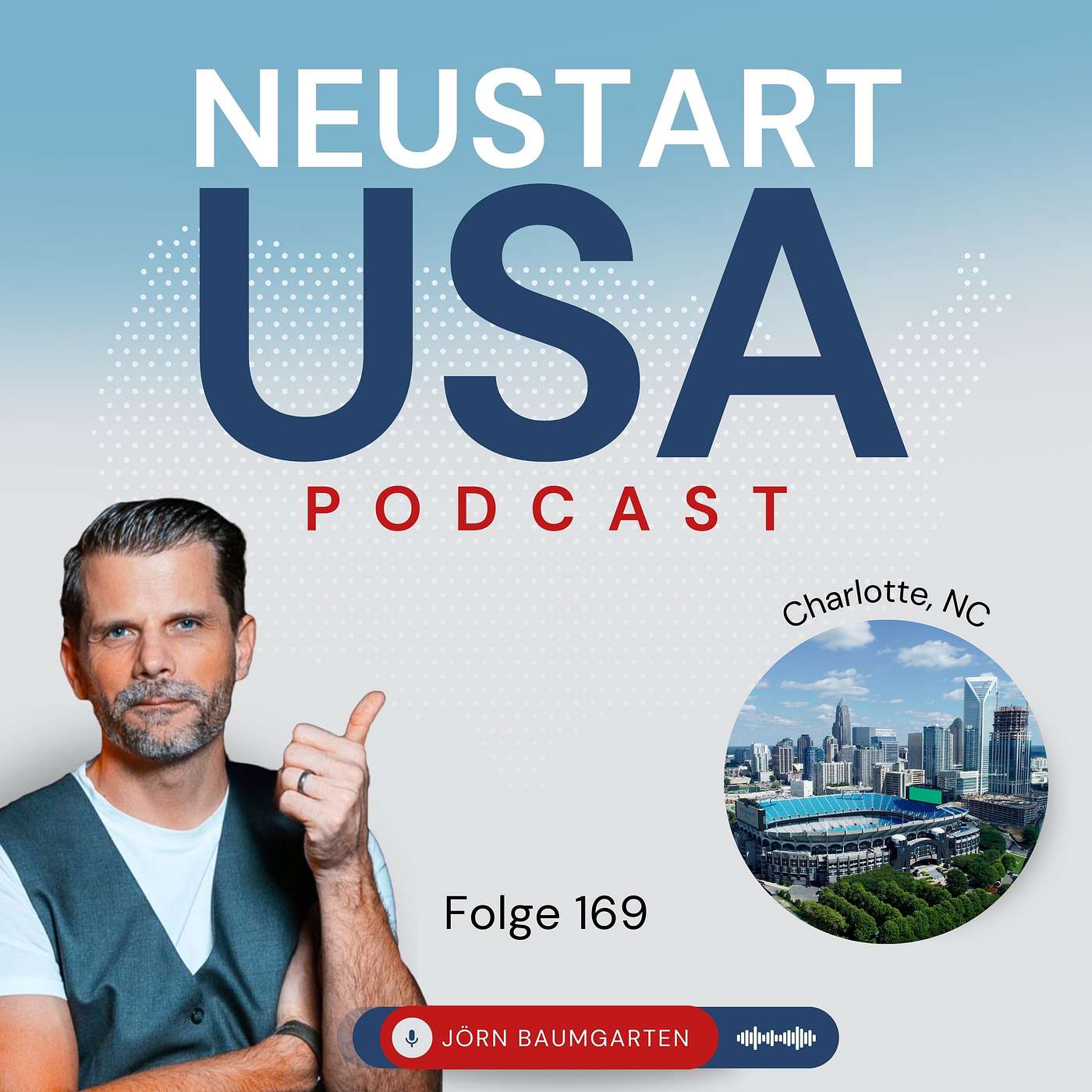 Jörn Baumgarten: Vom Abenteuer zur Ankunft - DEr Weg der Auswanderung nach Charlotte, USA