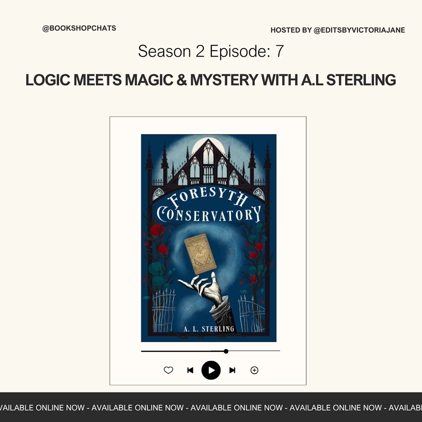 How A Scientist-Turned-Novelist Blends Tarot With Murder And Mystery with A.L Sterling