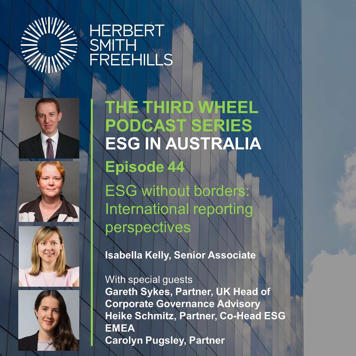 The Third Wheel (ESG Australia) EP44: ESG without borders: International reporting perspectives episode artwork