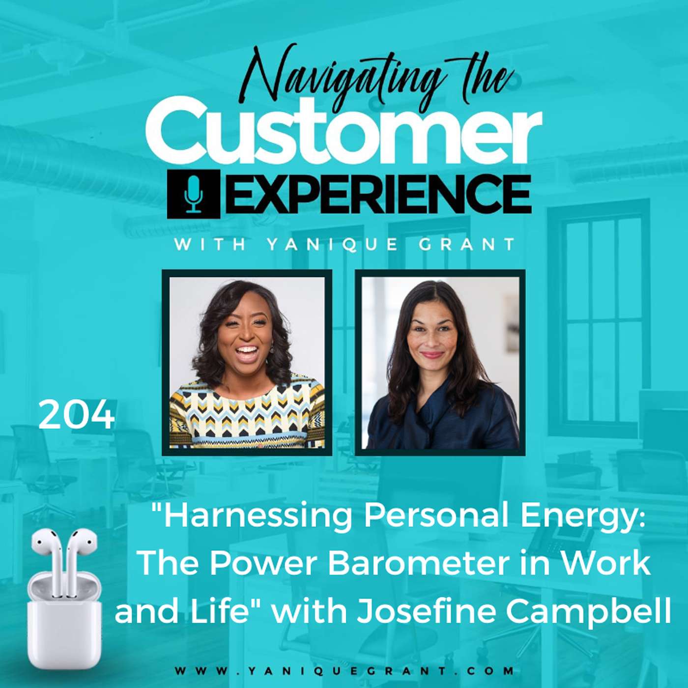cover of episode 204: Harnessing Personal Energy: The Power Barometer in Work and Life with Josefine Campbell