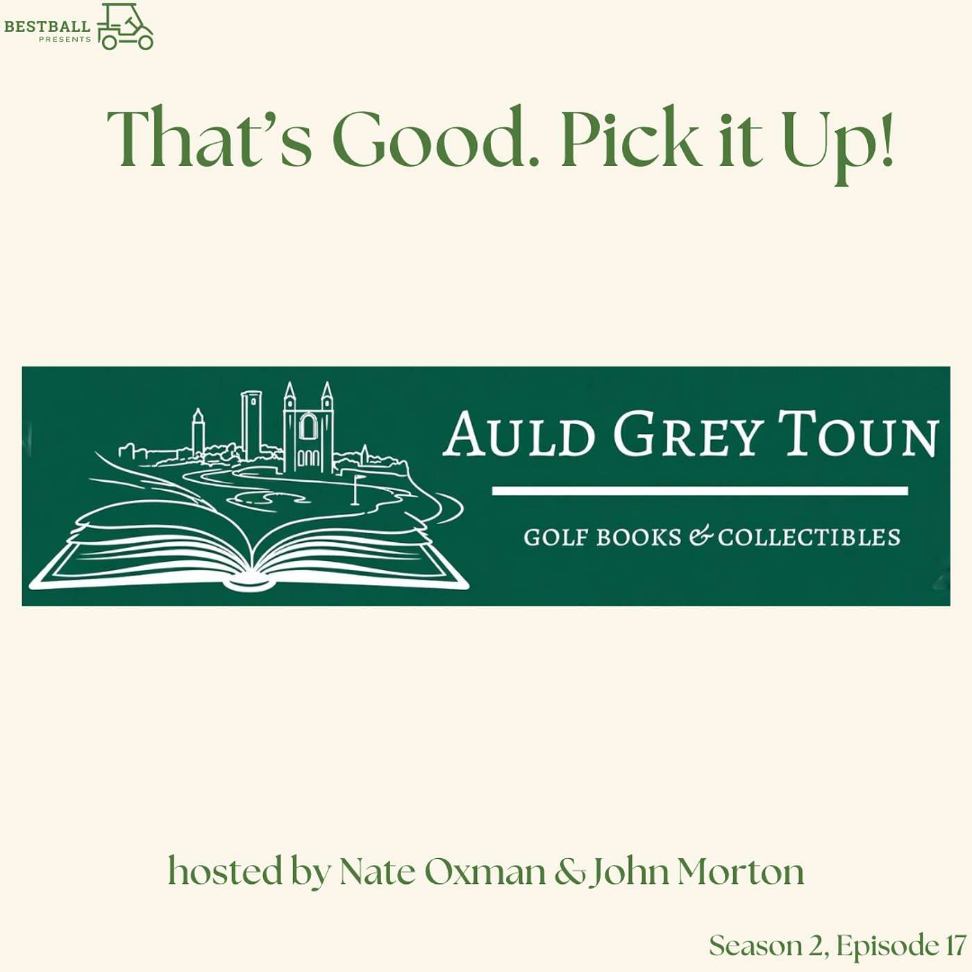 John Morton & Auld Grey Toun Golf Books & Collectibles episode artwork