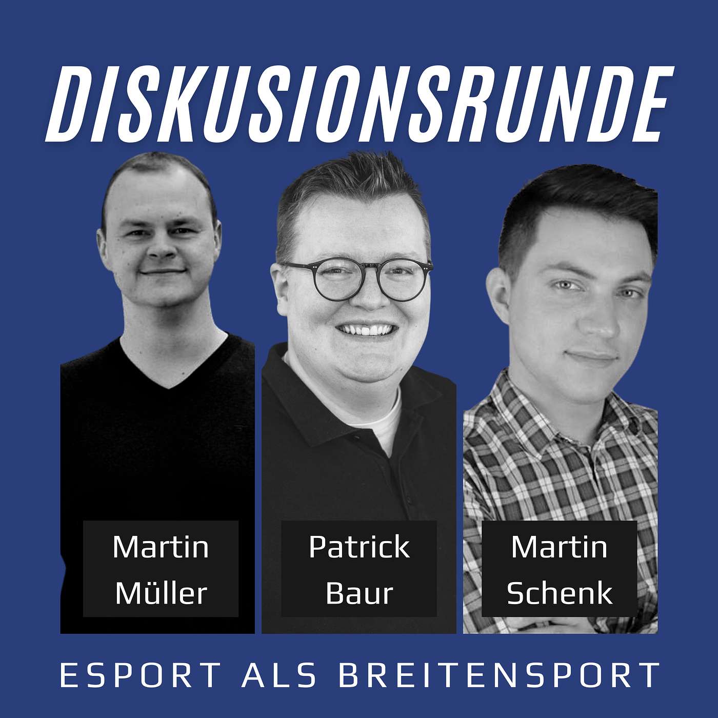 Diskussionsrunde: Esport als Breitensport mit Martin Müller u. Patrick Baur