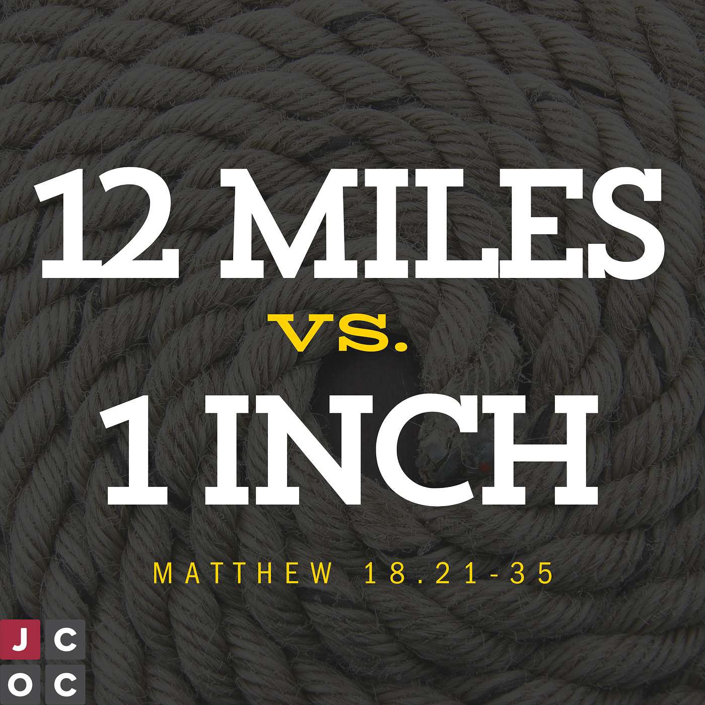 12 Miles vs. 1 Inch episode artwork