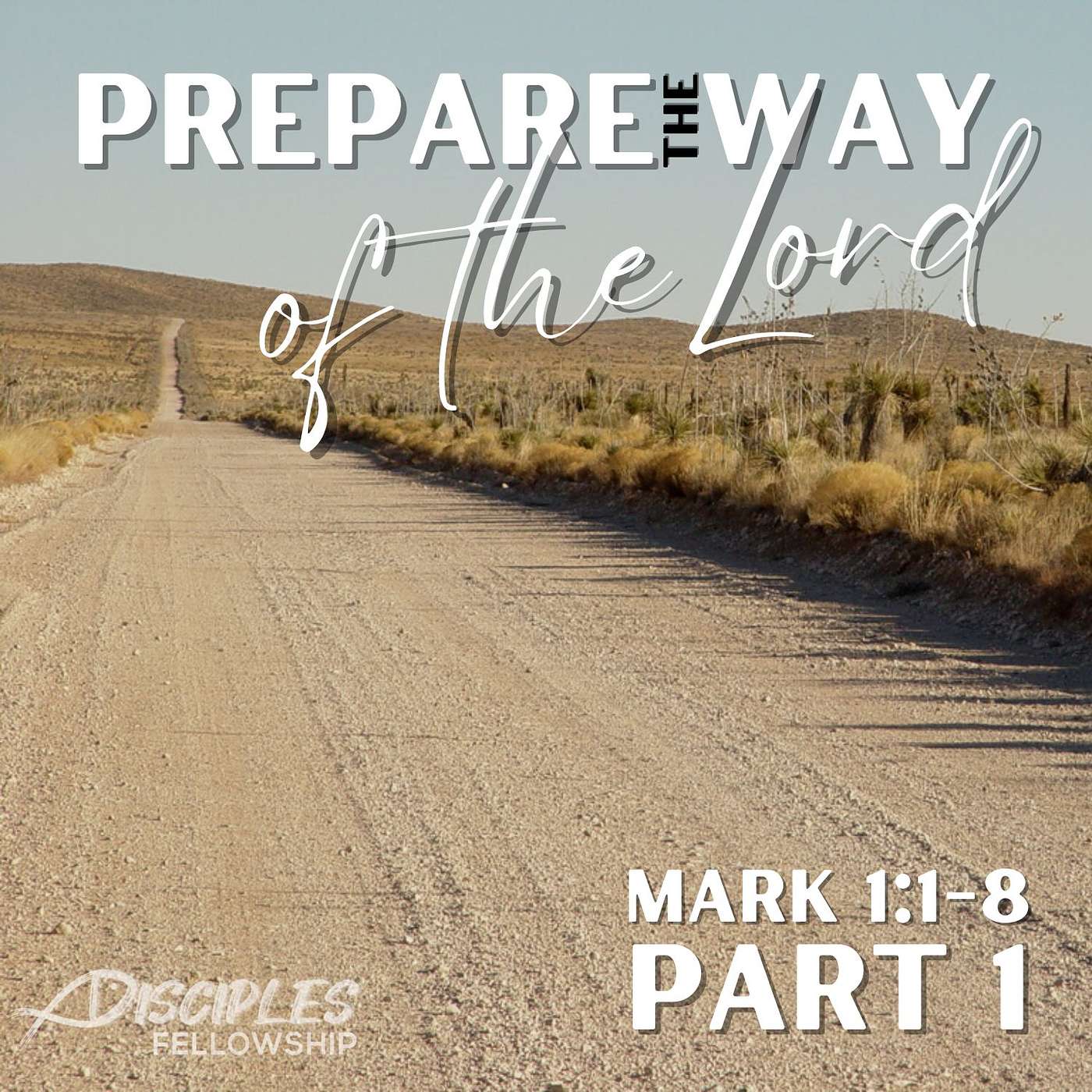 Prepare the Way of the Lord, Part 1; Mark 1:1-8