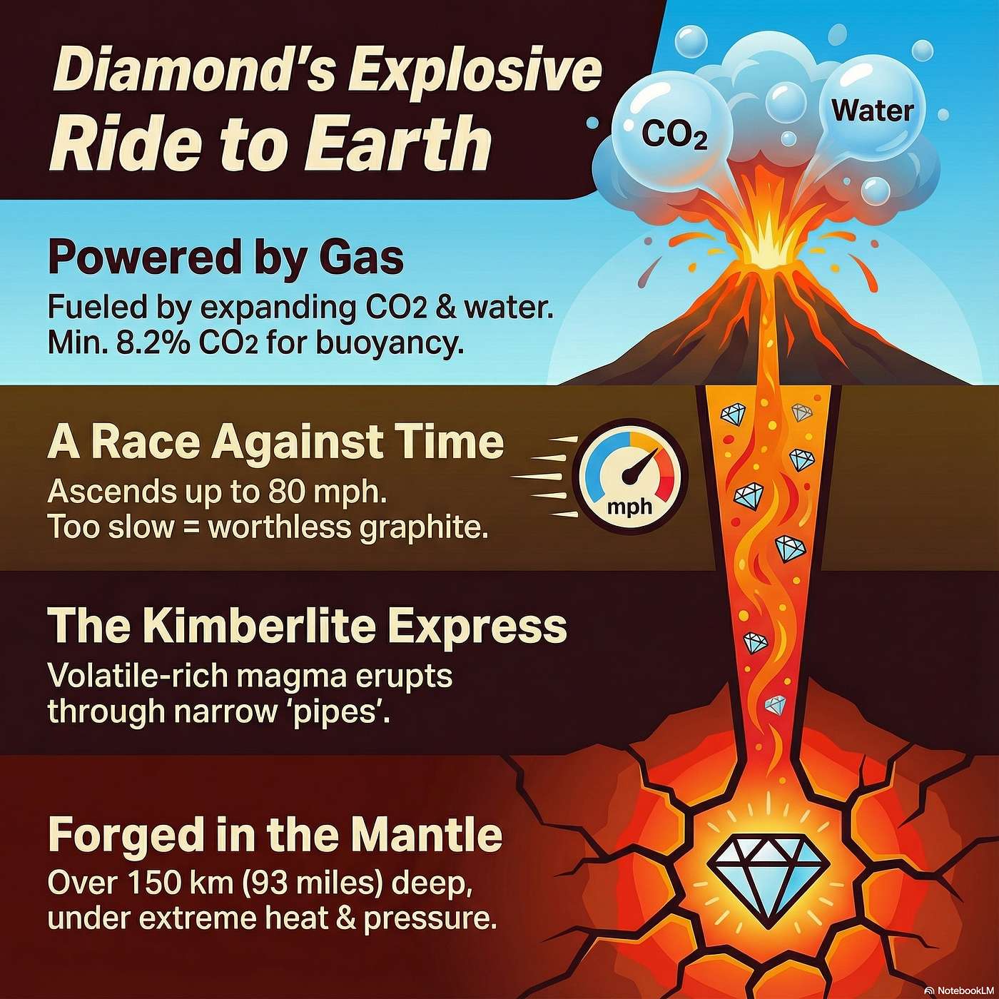 Diamonds on the Express Elevator: The Fast Ride from Deep Earth episode artwork