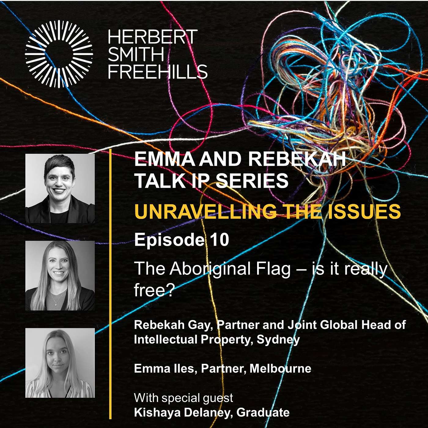 Emma And Rebekah Talk IP EP10: The Aboriginal Flag – is it really free? episode artwork