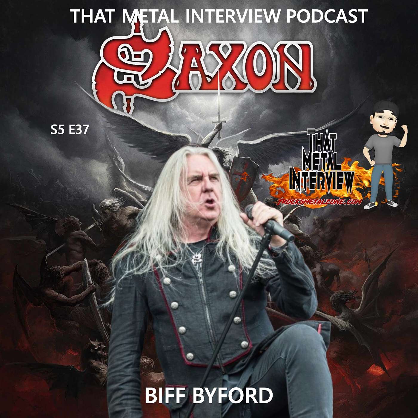 Interview w/ Biff Byford of SAXON S5 E37