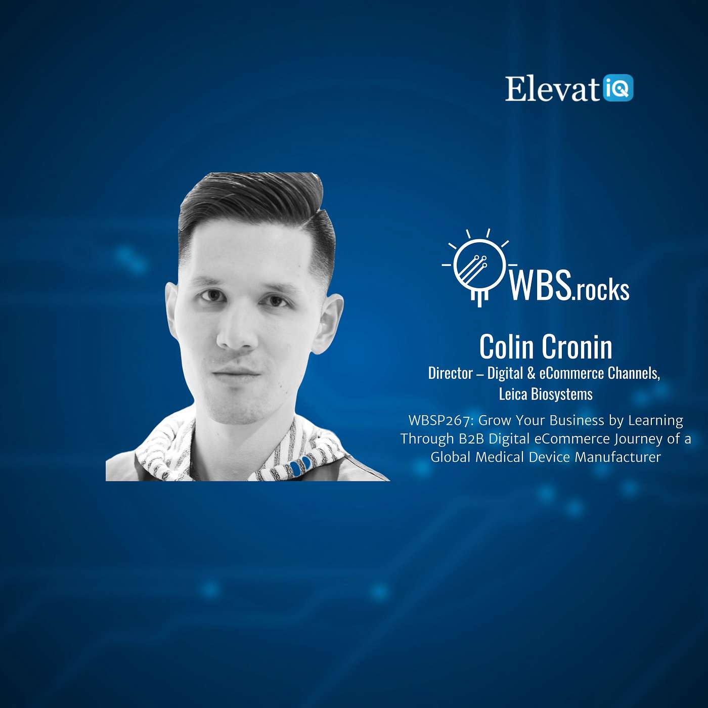 WBSP267: Grow Your Business by Learning Through B2B Digital eCommerce Journey of a Global Medical Device Manufacturer w/ Colin Cronin