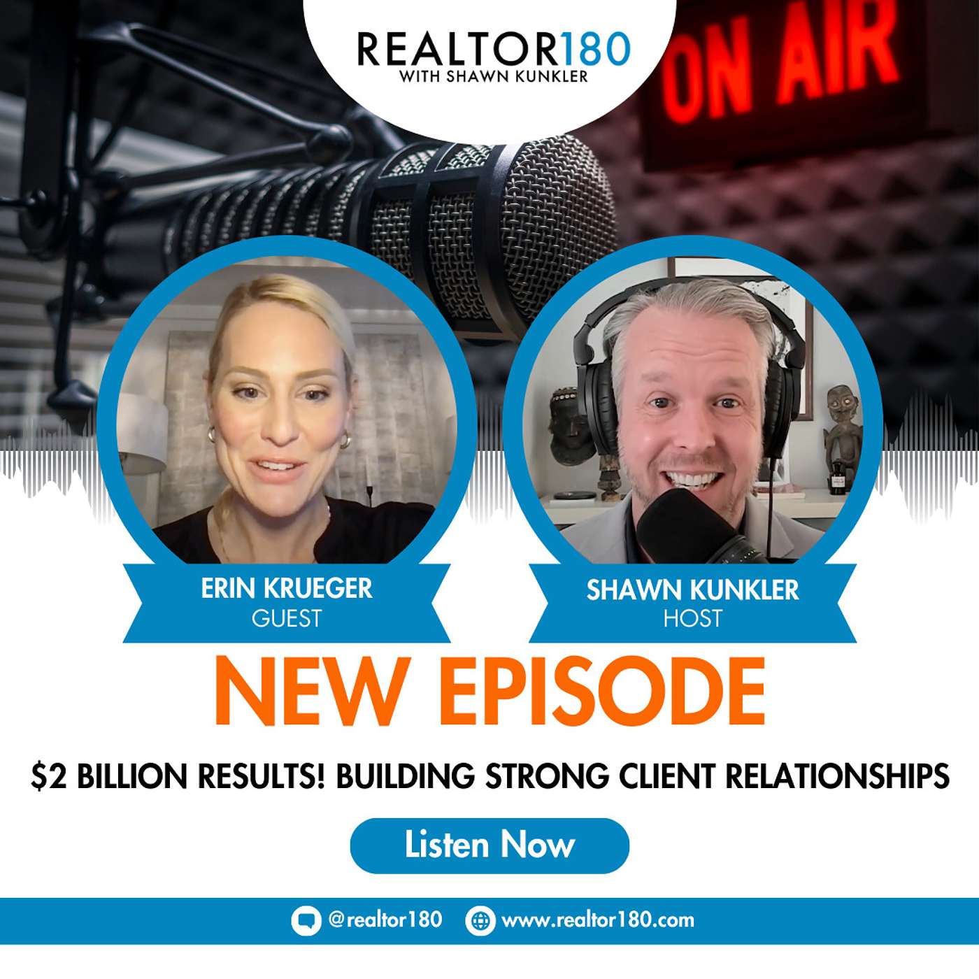 E17 Lessons to Building Strong Client Relationships in Real Estate Business $2 BILLION results with Erin Krueger episode artwork