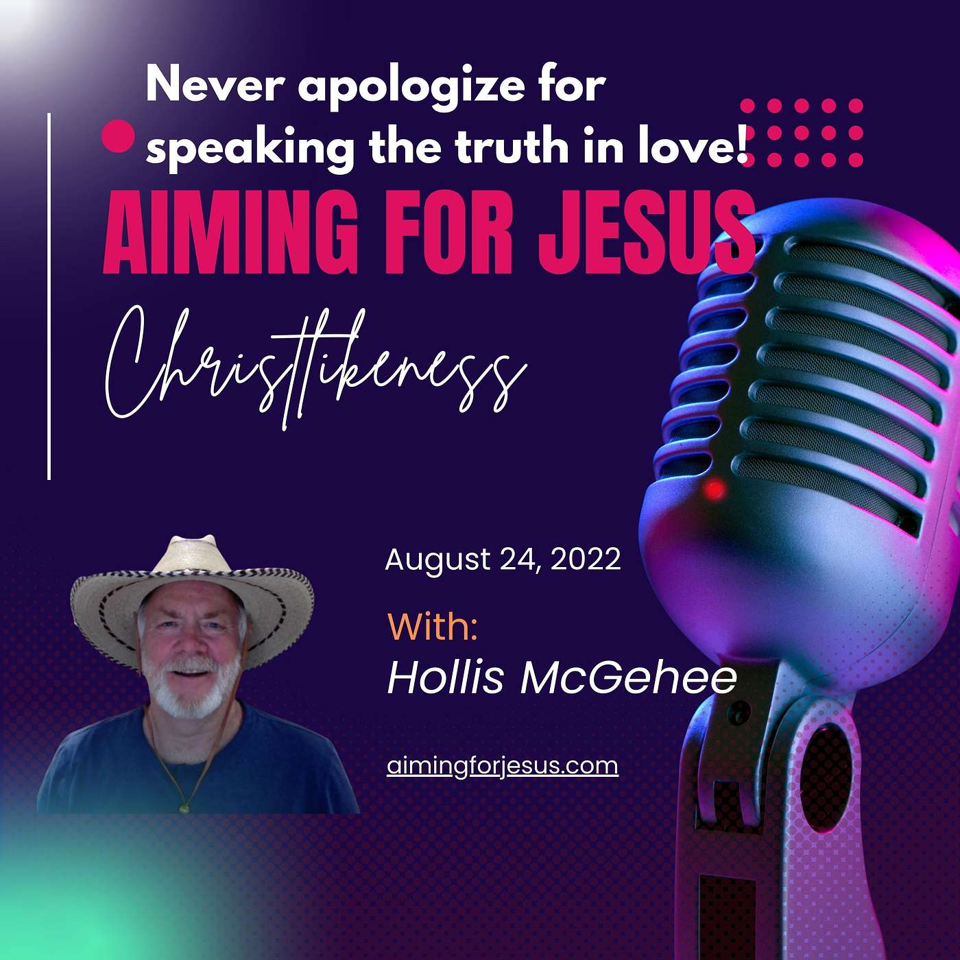 No Apology Is Owed For Speaking Truth #truth #love #Jesus #noapology #aimingforjesus episode artwork