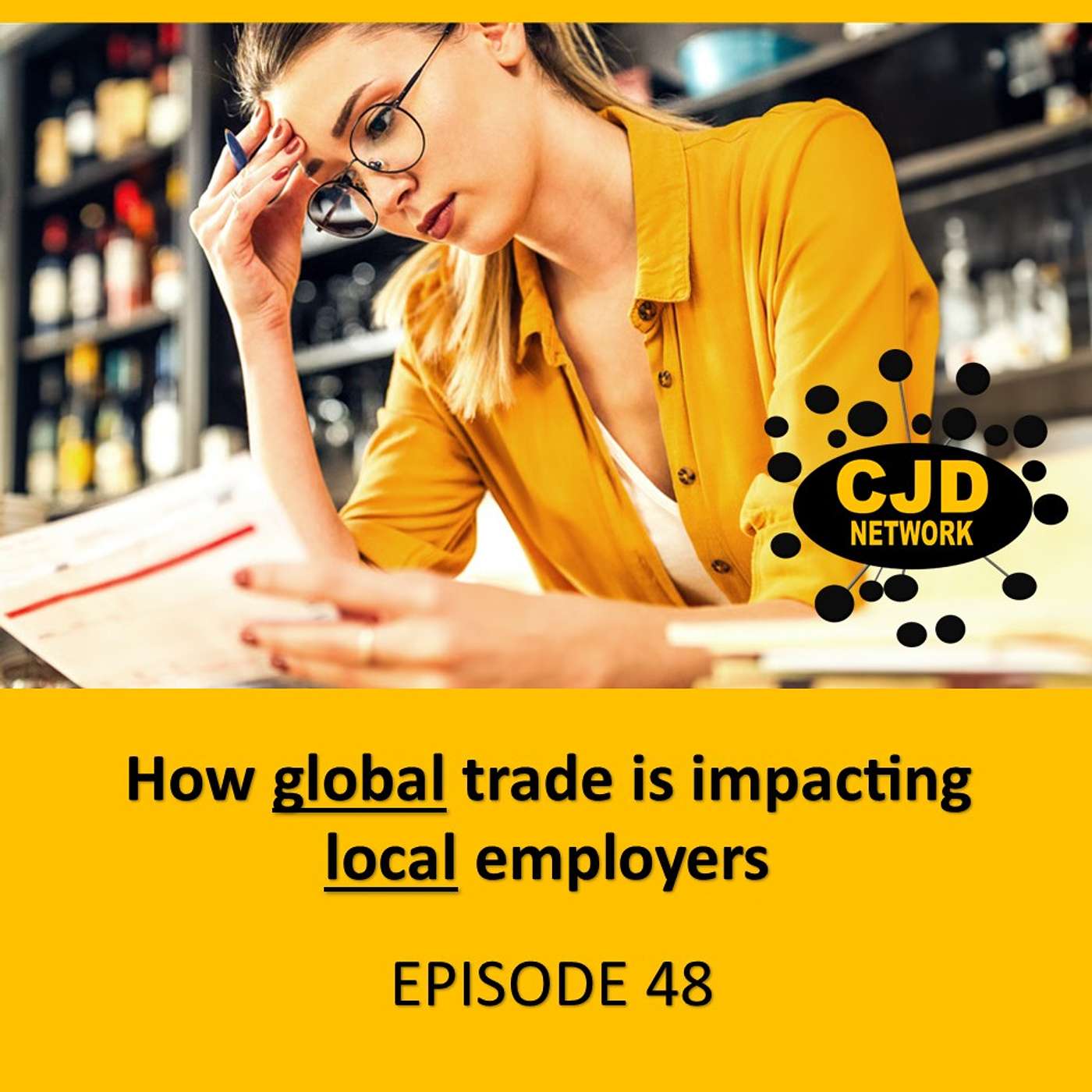 How global trade is impacting local employers -- #MotivatingMondays Episode 48 episode artwork