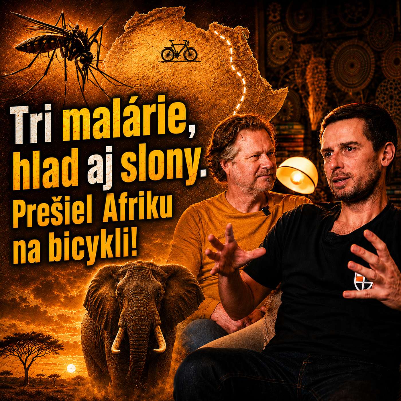 Prešiel Afriku na bicykli: 22-tisíc km z Petržalky: Tri malárie, hlad aj slony v divočine