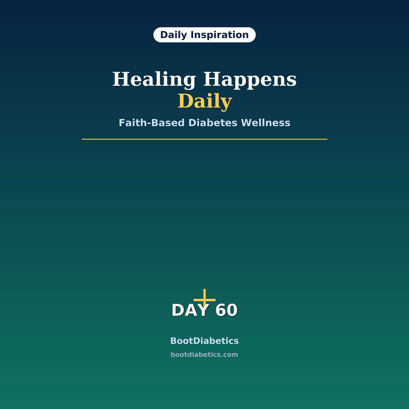 Day 60 — Commissioning to Heal | Healing Happens Daily episode artwork