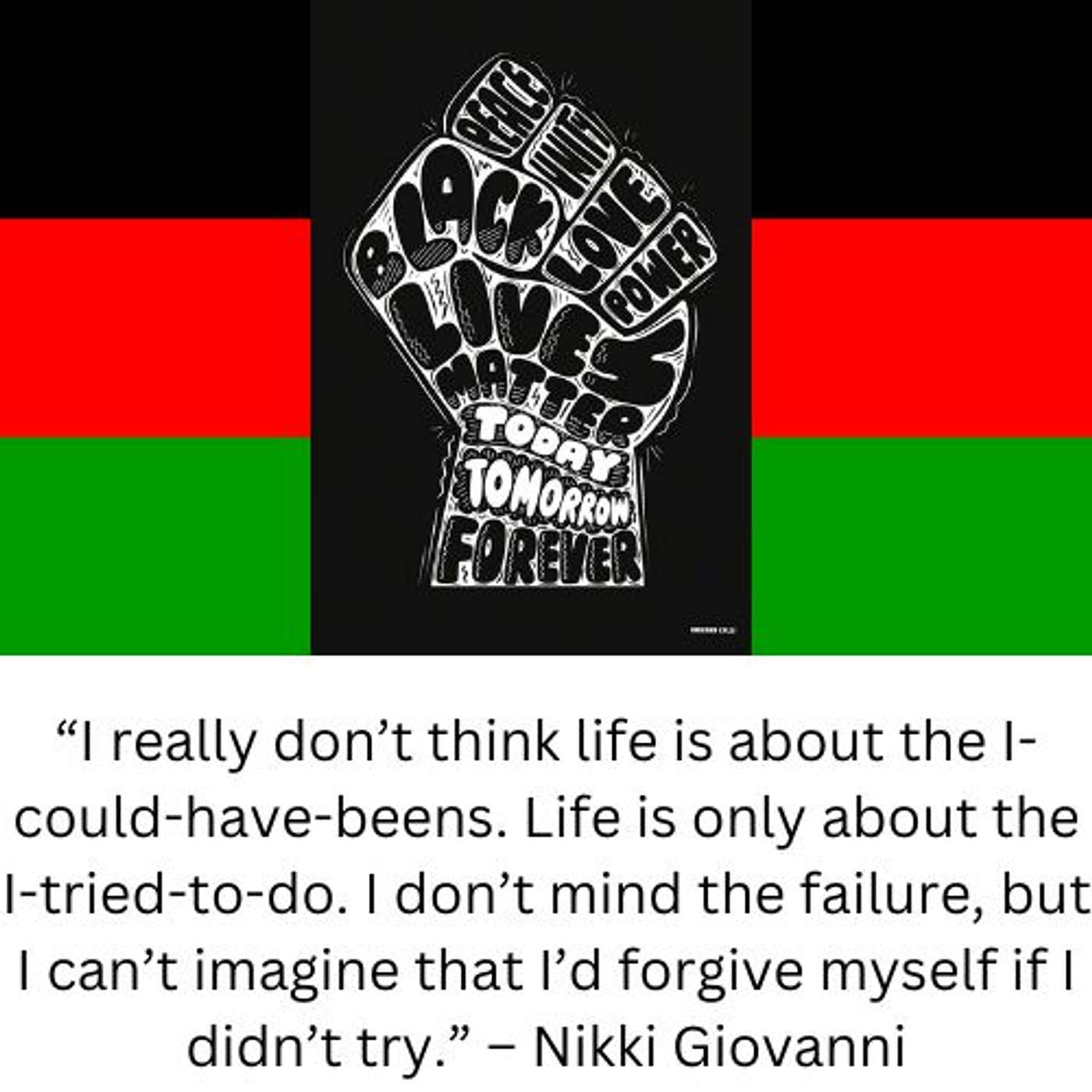Rational Black Thought Episode #135 May 6, 2023 - I really don’t think life is about the I-could-have-beens. Life is only about the I-tried-to-do…Nikki Giovanni