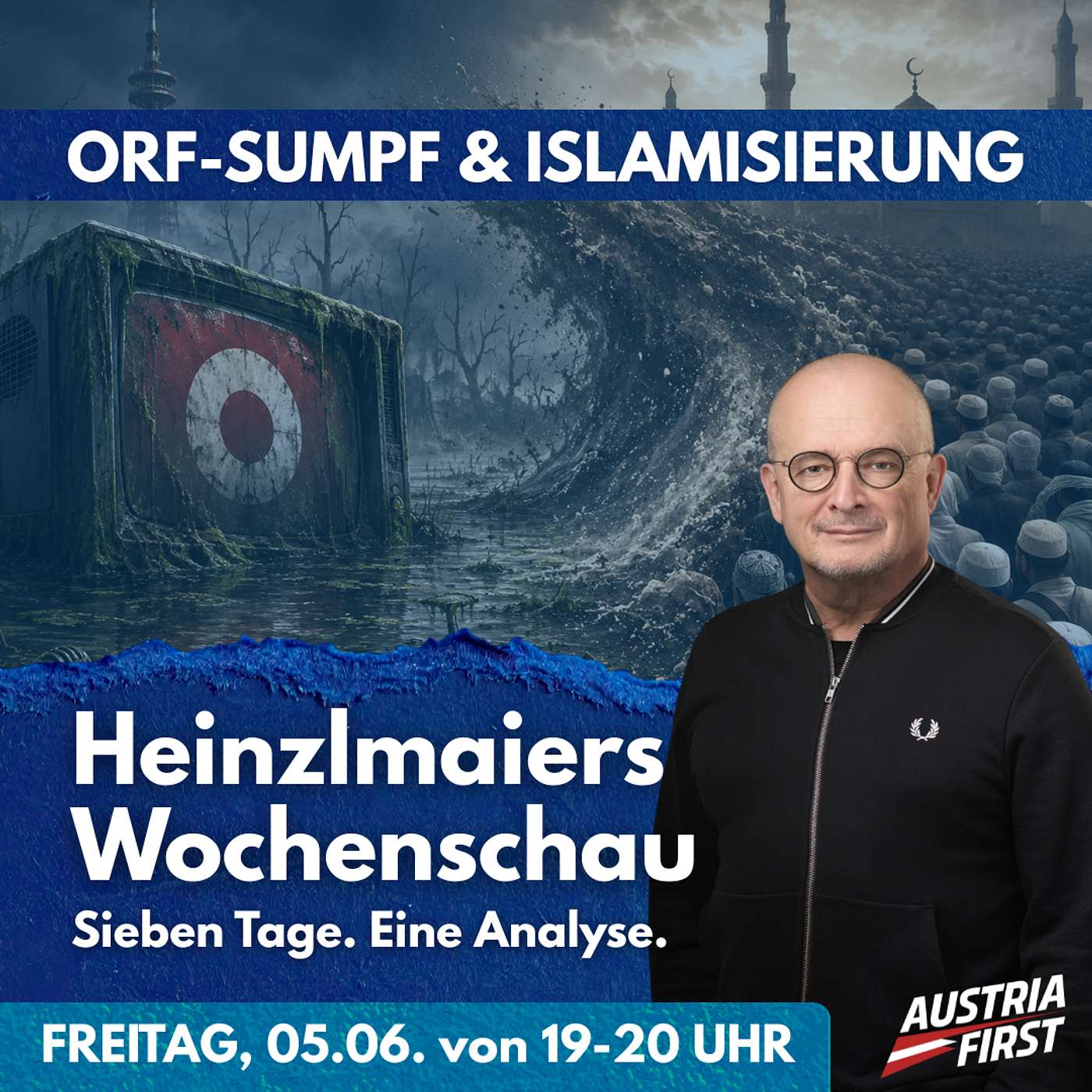 Heinzlmaiers Generalabrechnung mit ORF-Sumpf, Globalisten-Clowns und dem Islamisierungs-Wahn episode artwork