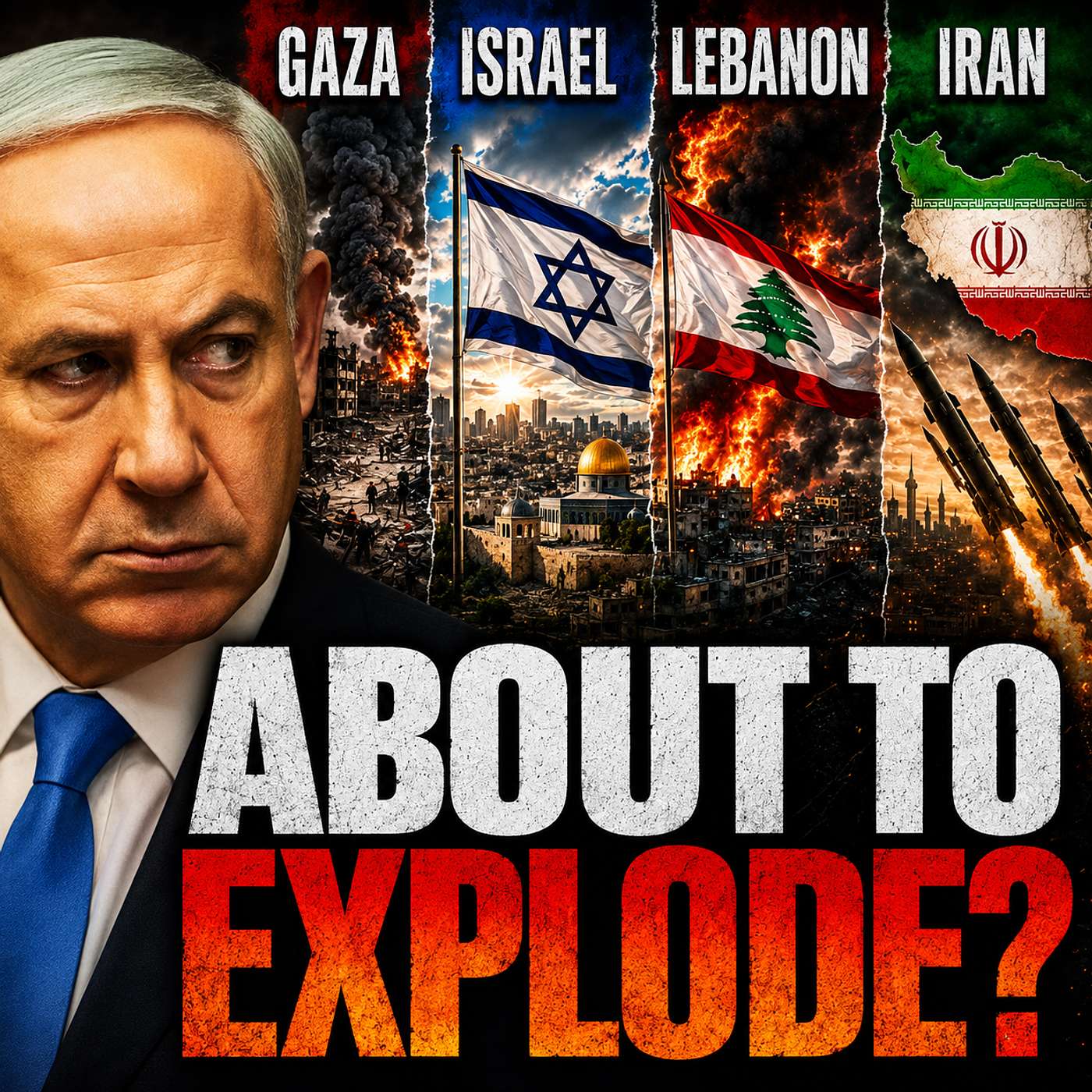 Netanyahu to CNN, "We'll fight Iran with or without Trump" episode artwork