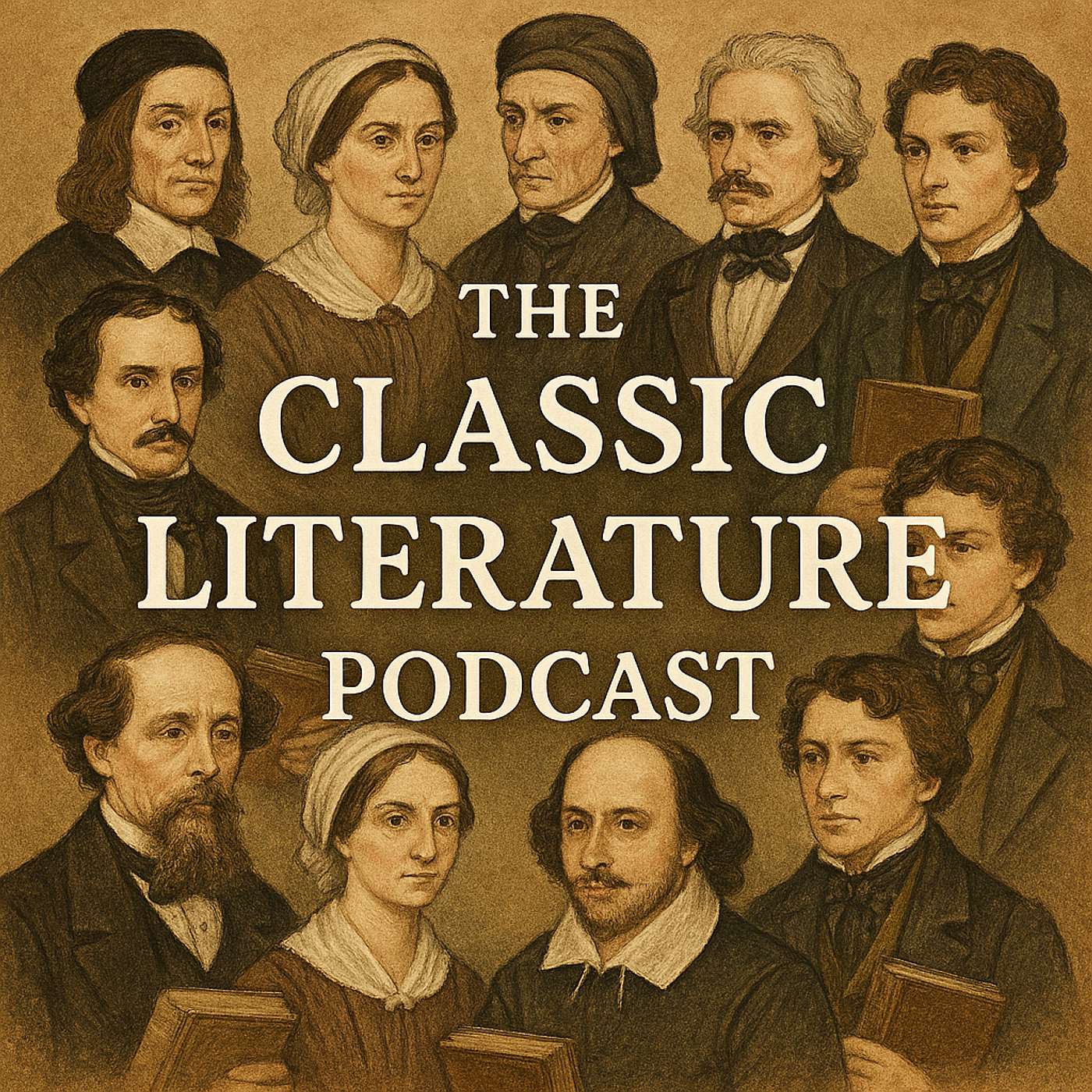 My New Podcast Launch: The Classic Literature Podcast Season 1, Episode 1. Charles Dickens.