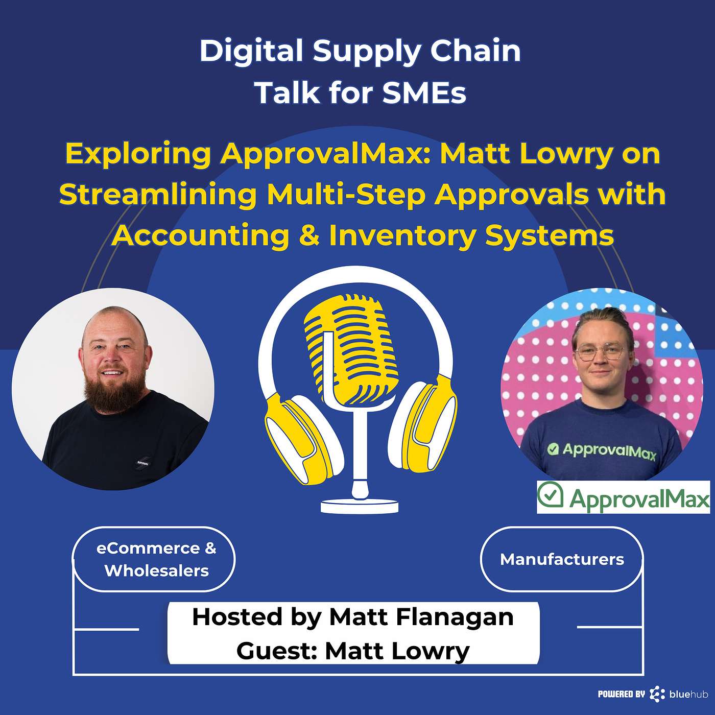 Digital Supply Chain Talk for SME's - Exploring ApprovalMax: Matt Lowry on Streamlining Multi-Step Approvals with  Accounting & Inventory Systems