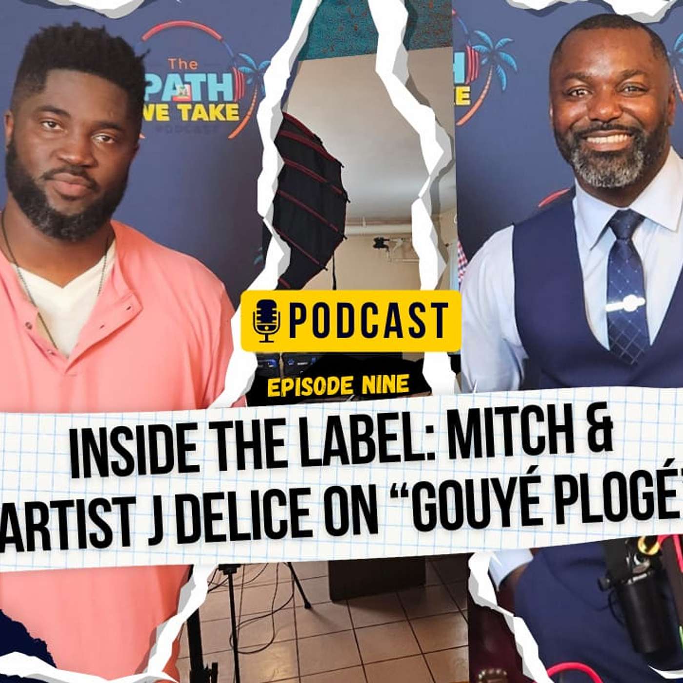 INSIDE THE LABEL•PART 1 - MISCH TEAMBLAST speaks on His label & New release "GOUYE PLOGE" episode artwork