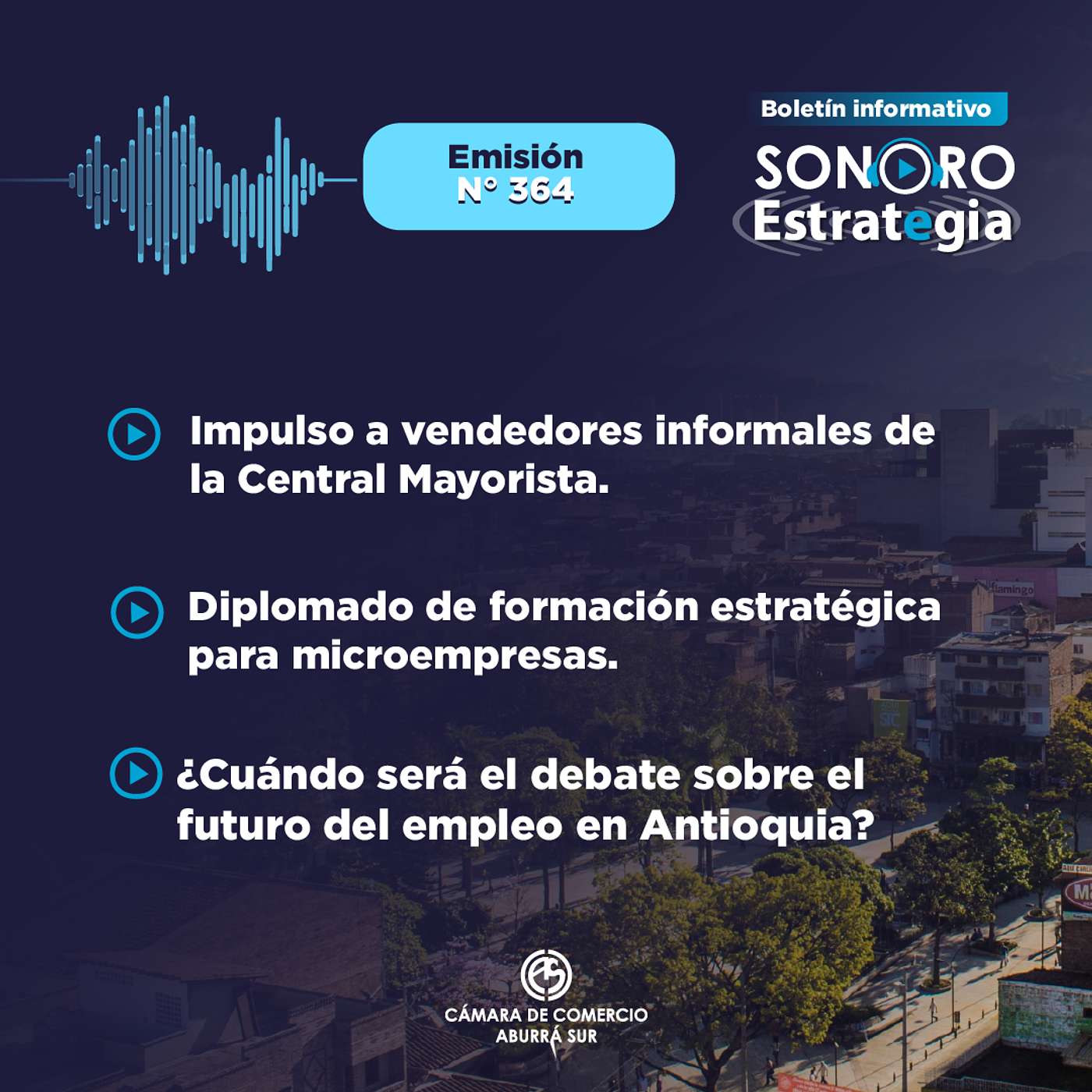 Boletín Sonoro Estrategia N°364 junio 12 de 2026 episode artwork