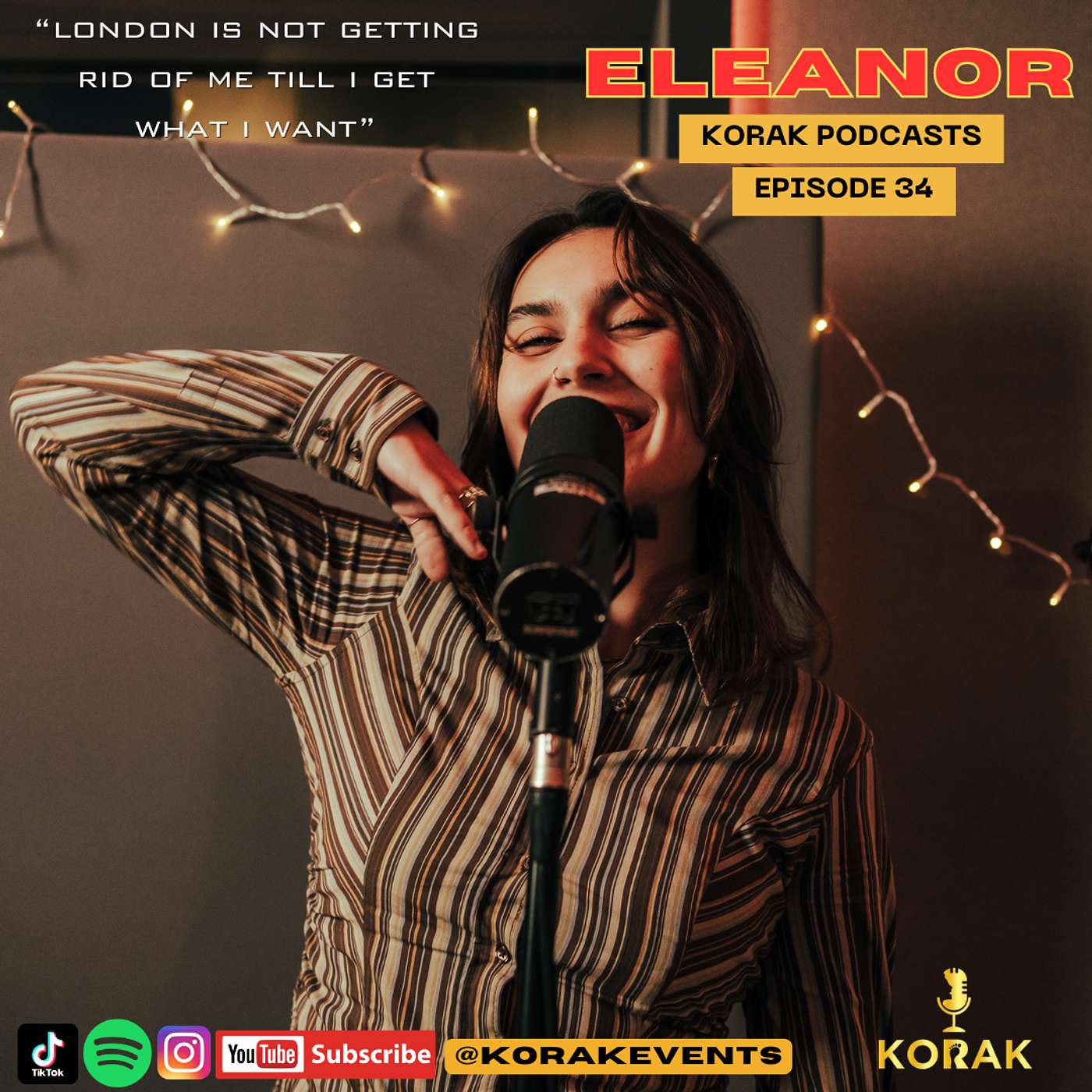 EP 34 Eleanor : I had to leave Portugal. Eleanor v Leonor.Sad songs & more |KorakPodcast Ep34 ||Korak Podcast Ep34 | |The Korak Podcast| episode artwork