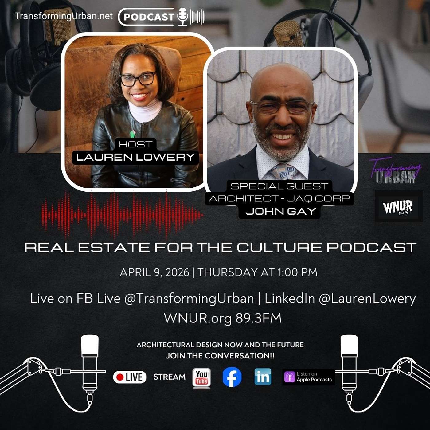 Architect John Gay shares how Jazz and Architectural Design intersect. He is Transforming Urban Design!