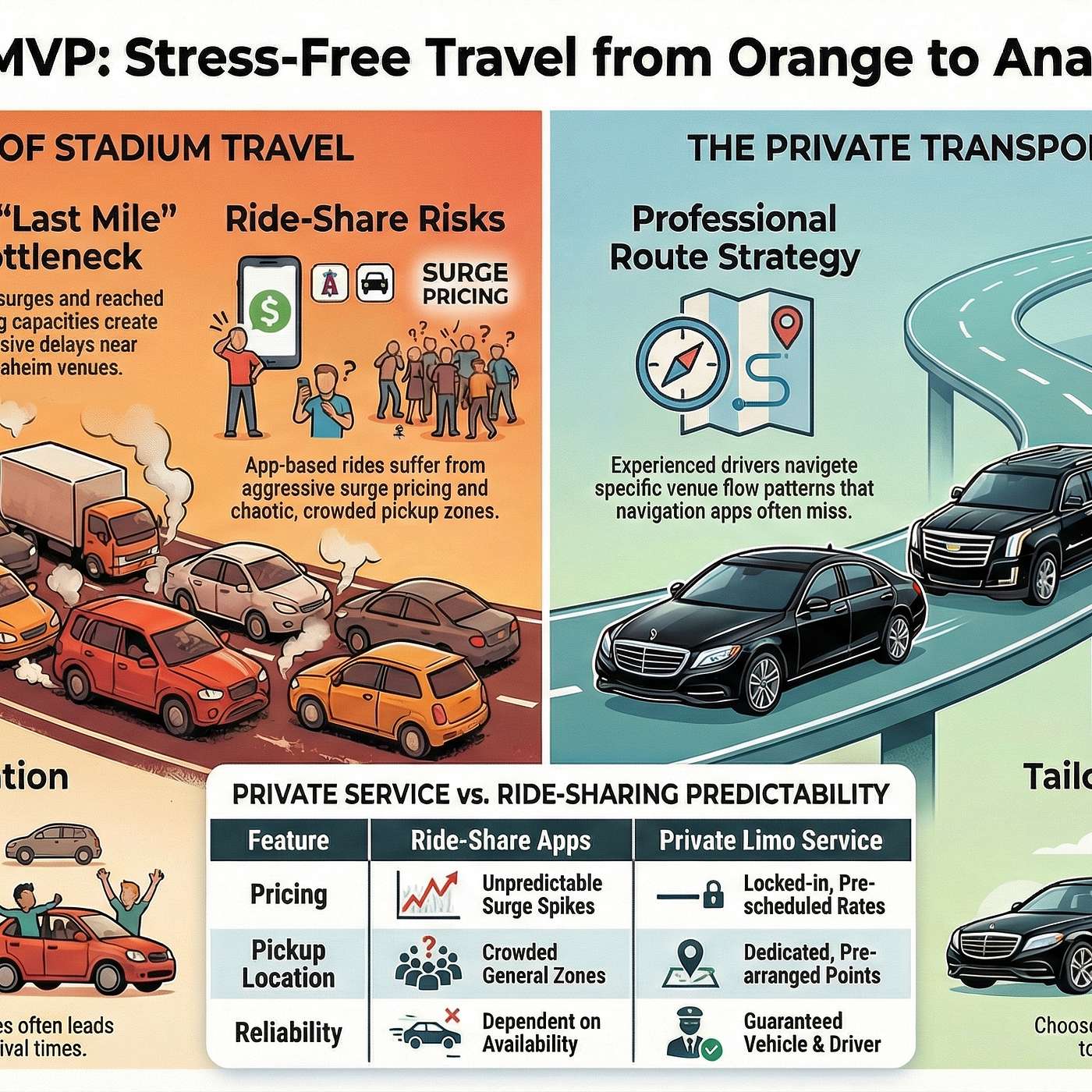 What’s the Best Luxury Limo Service from Orange, CA to Angel Stadium & Honda Center? What’s the Best Luxury Limo Service from Orange, CA to Angel Stadium & Honda Center?